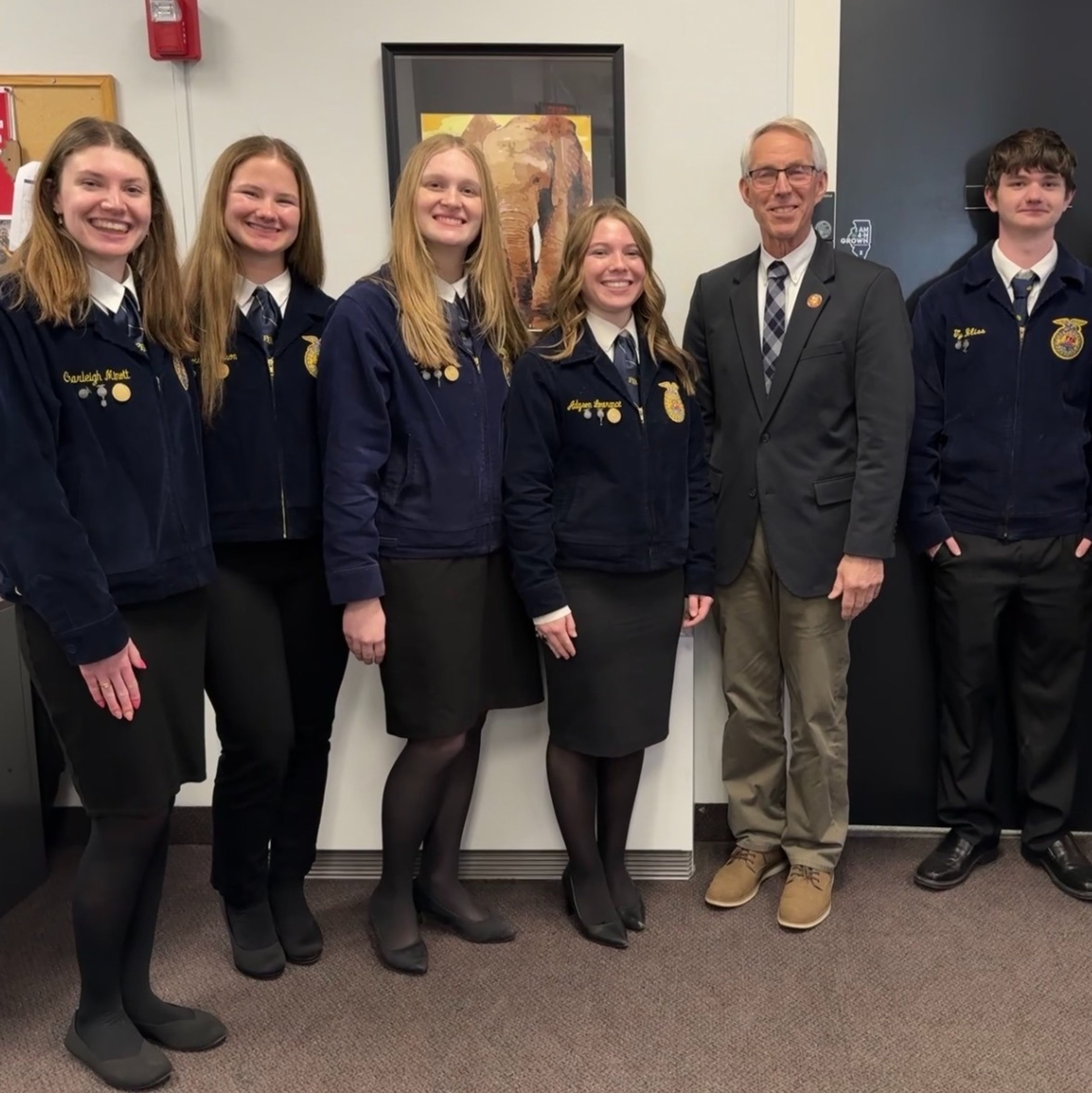 Central A&M FFA Attends Ag Legislative Day at the Capitol