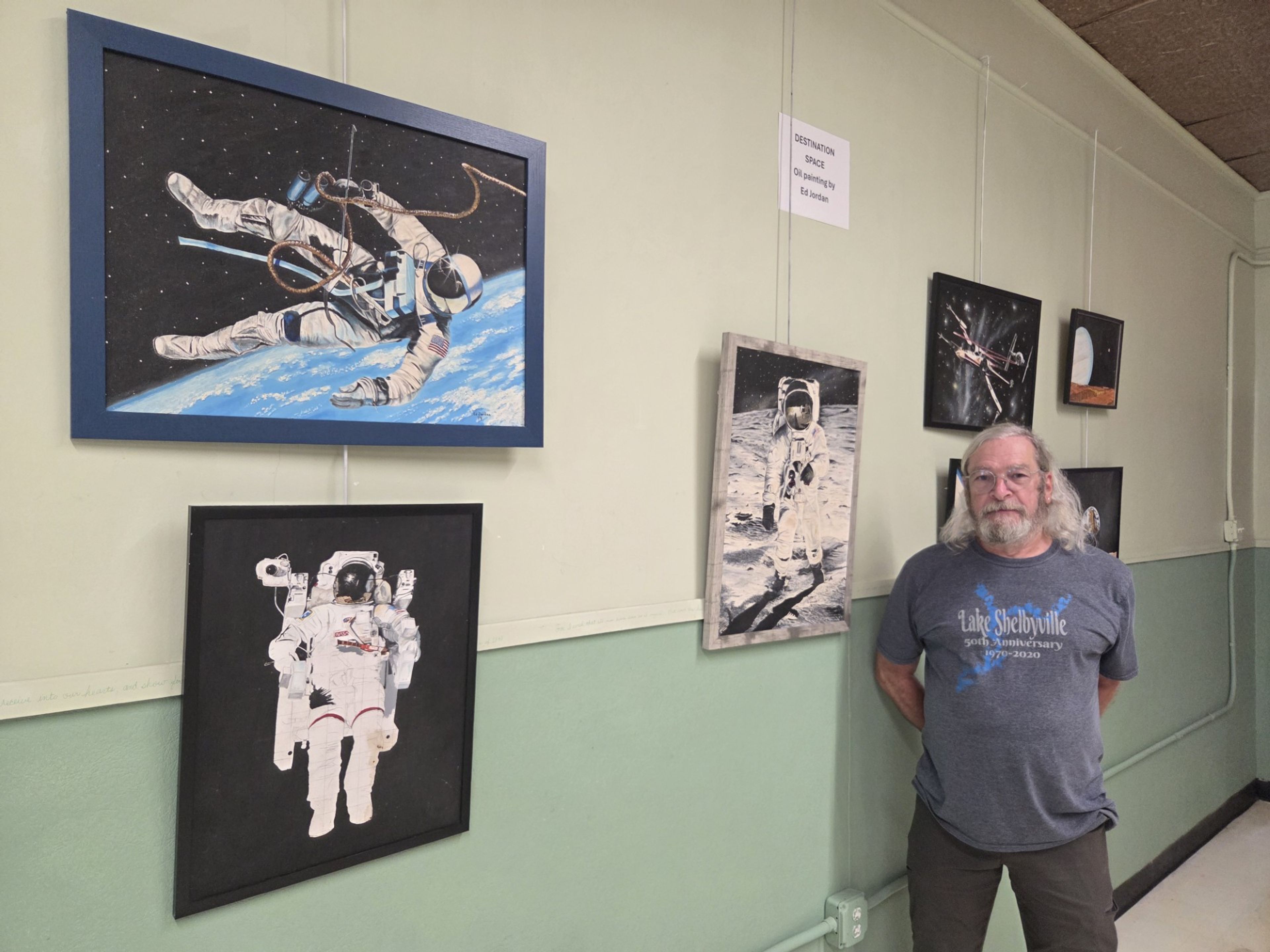 Tower Hill artist at Flourishes