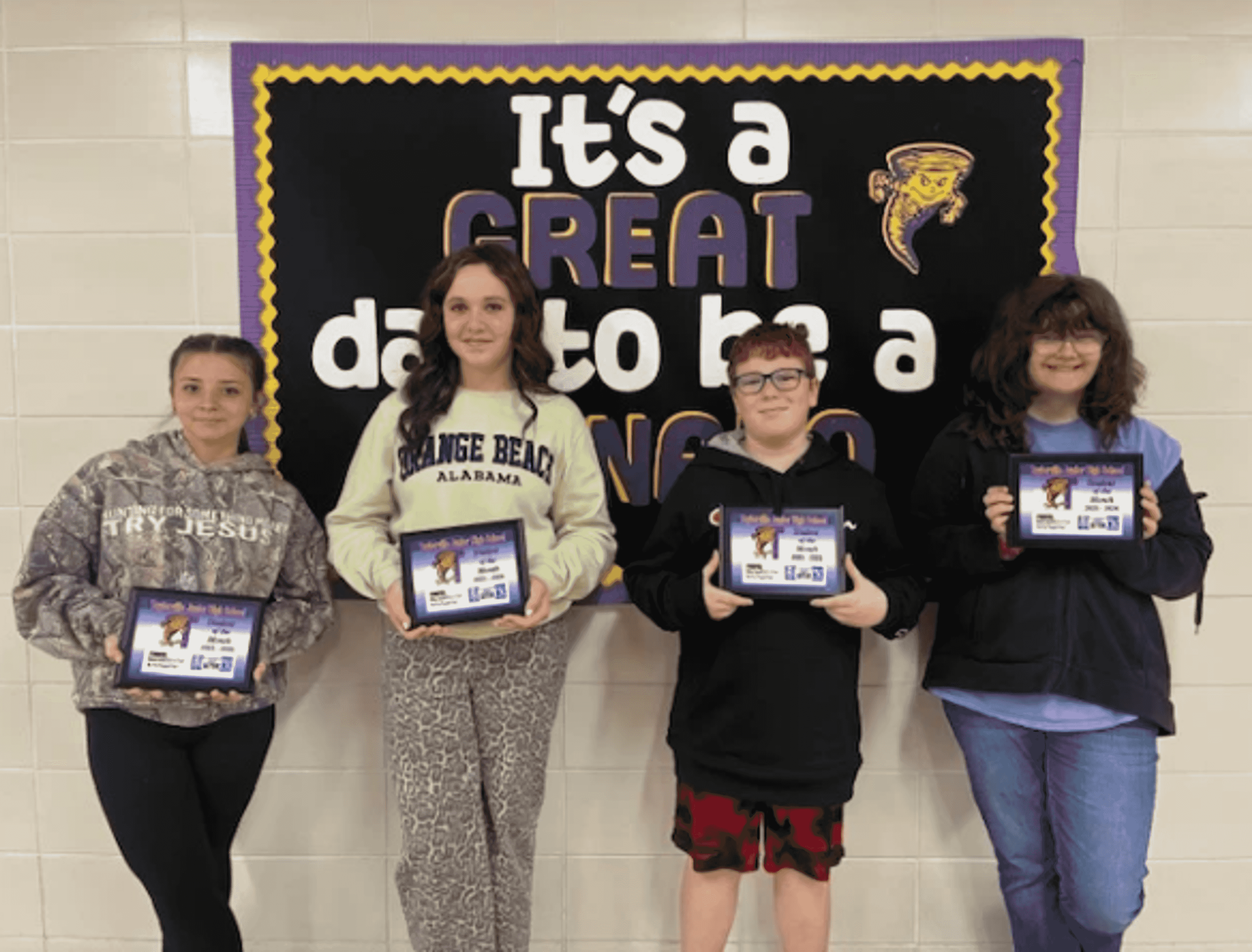 TJHS March Students of the Month - home hero image