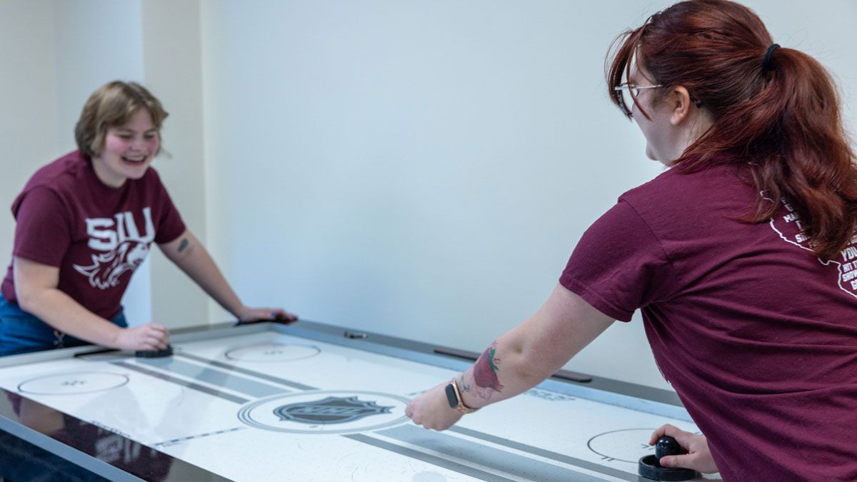 SIU’s new England Student Center Lounge is for the students,...