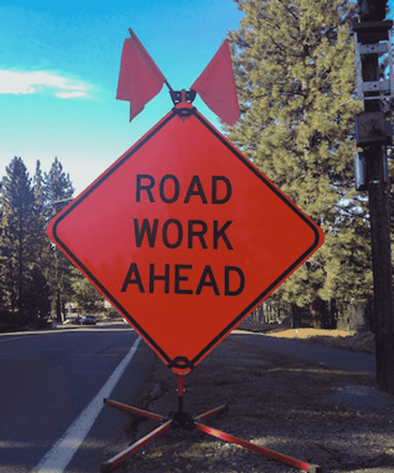 Project Completion Timer Pavement overlay project on Stevenson Drive in Springfield b...
