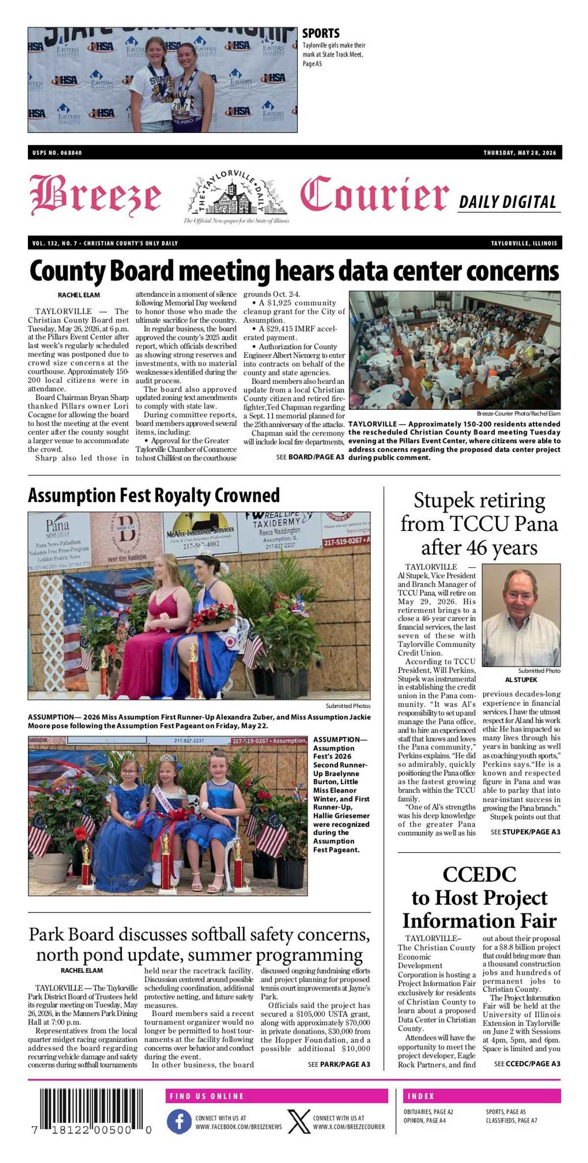 The Breeze-Courier, May 28, 2026