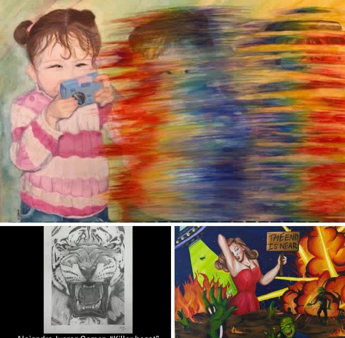 Three Idaho students chosen from 139 for University of Idaho High School Art Show