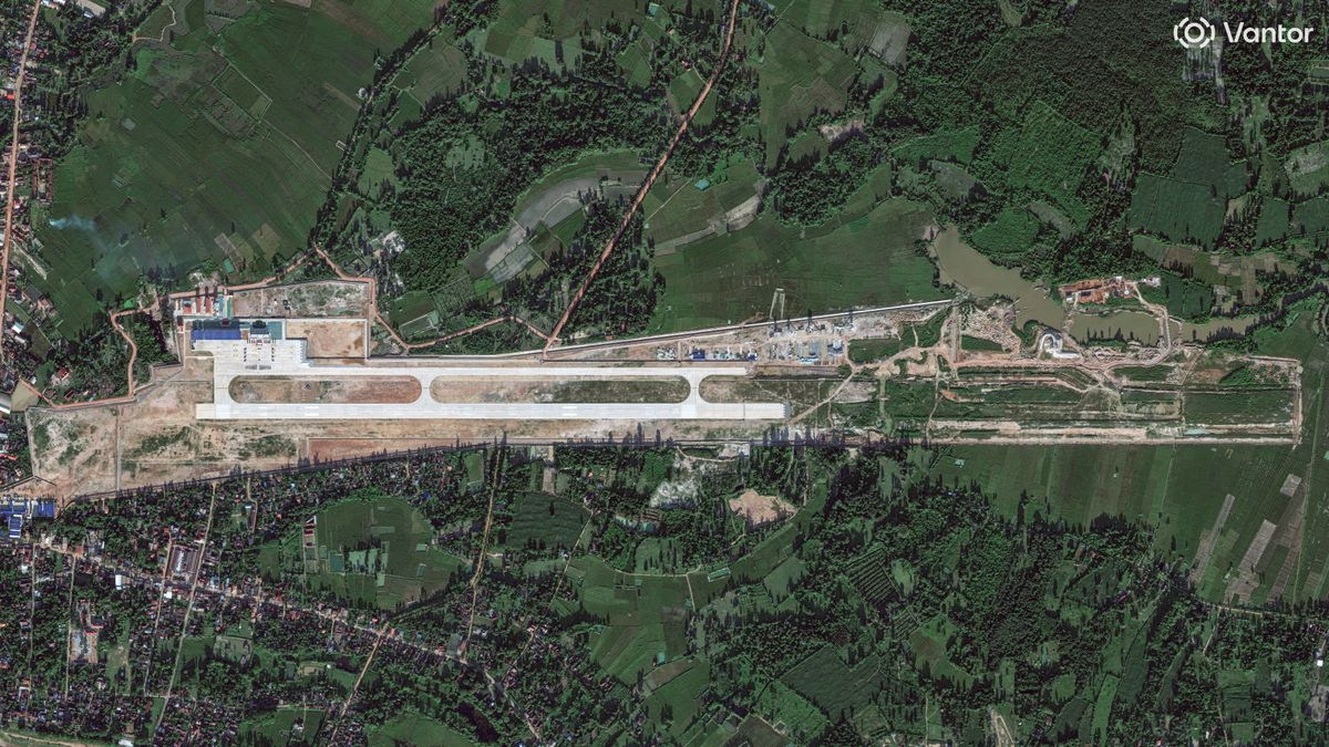 China opens a joint airfield in Laos with construction ongoi...