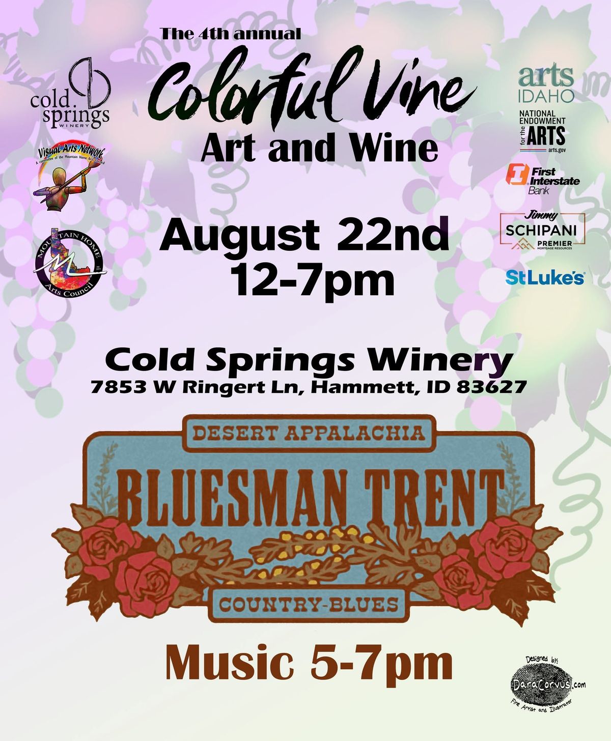 Mountain Home Arts Council Hosts 4th Annual Colorful Vine in...