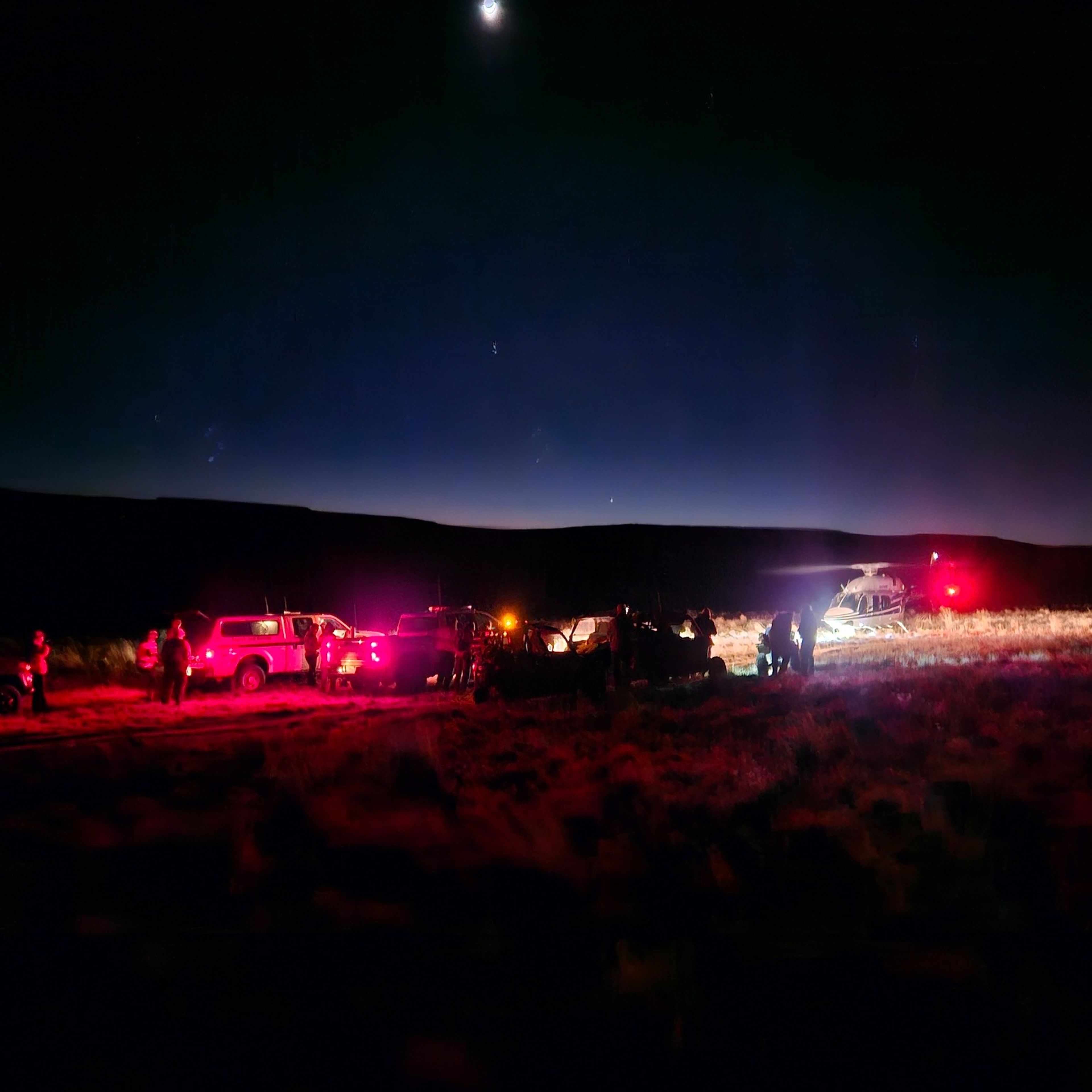 Overnight Multiagency Search Near King Hill Ends After Family Finds Missing Elmore County Resident  