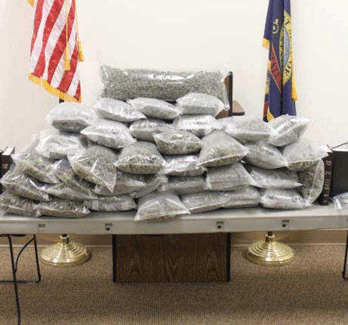 Deputies arrest two for allegedly having 30 pounds of pot in...