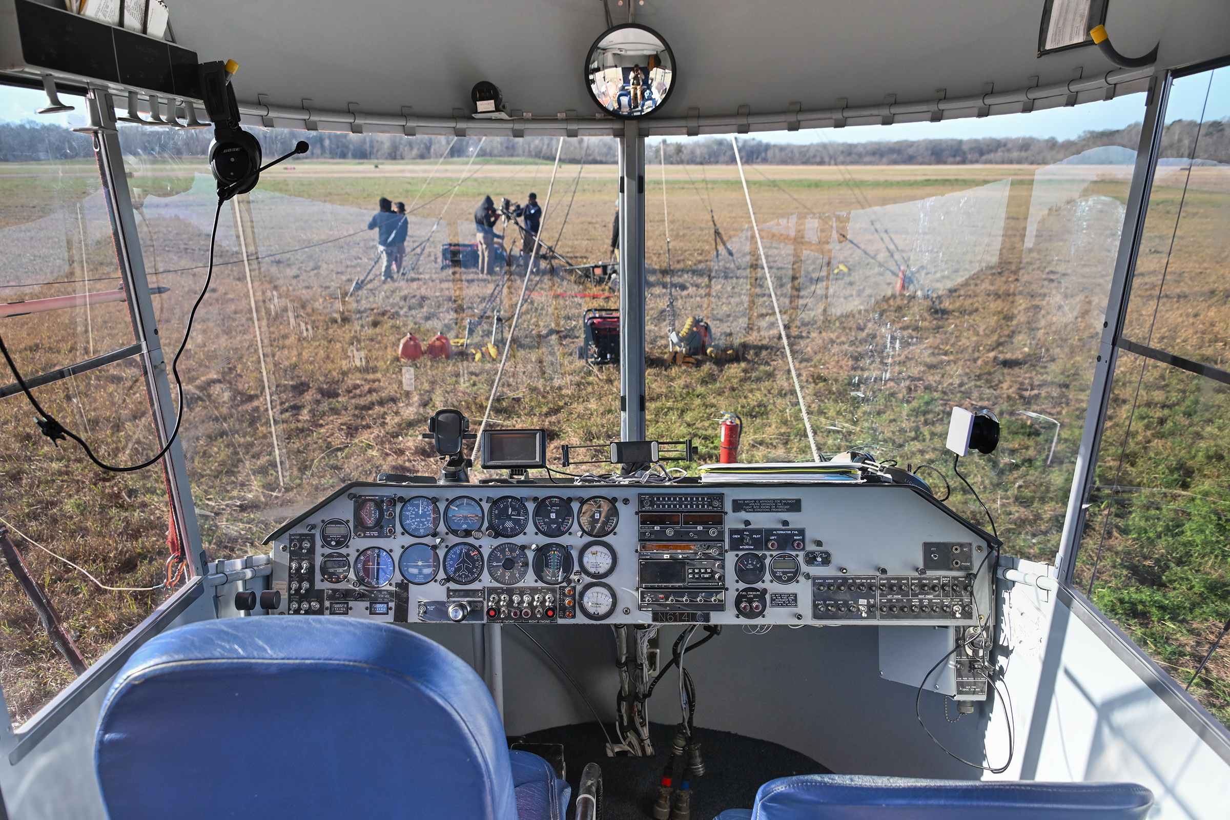 Rare opportunity: Up close and personal with a blimp
