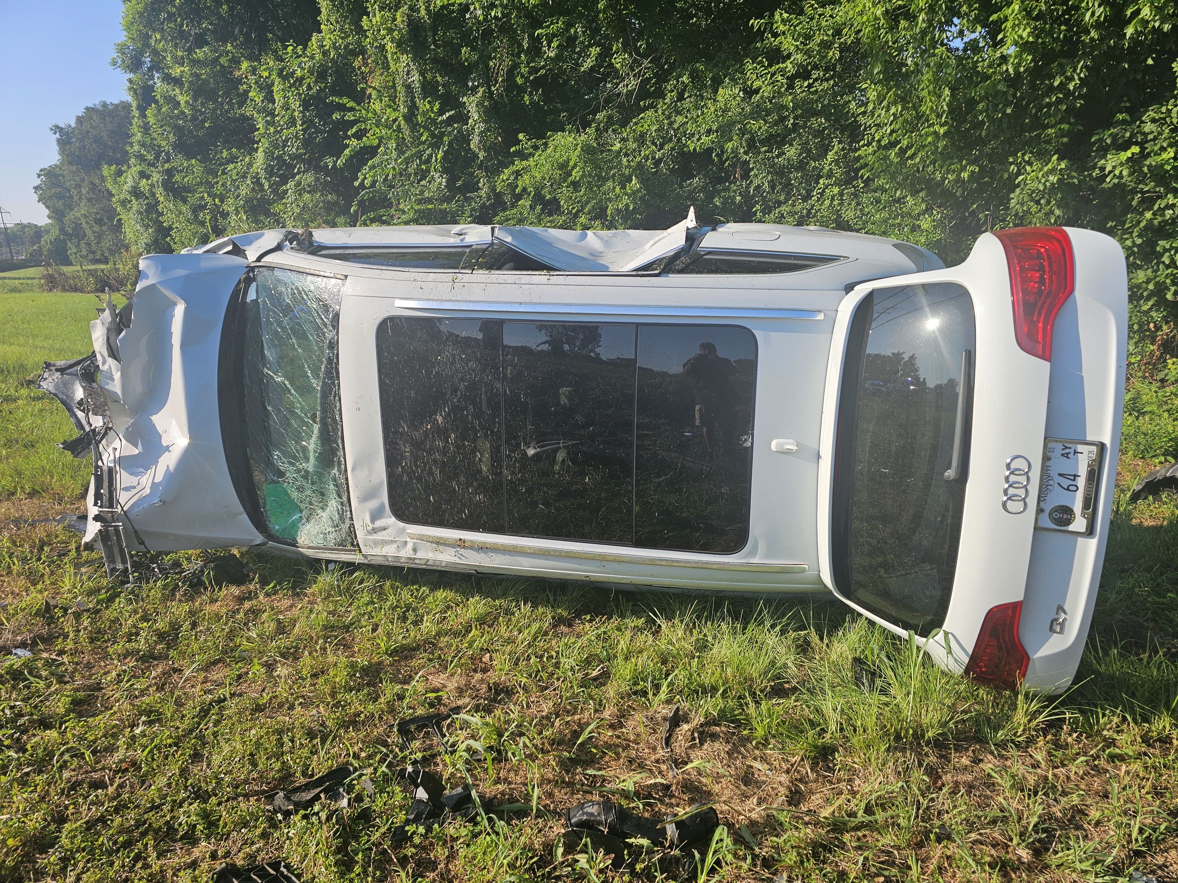 Multiple people injured in two-vehicle crash at Providence R
