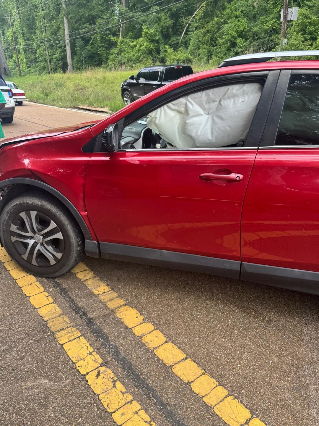 Two-vehicle crash on Martin Luther King Jr. Drive in Natchez...