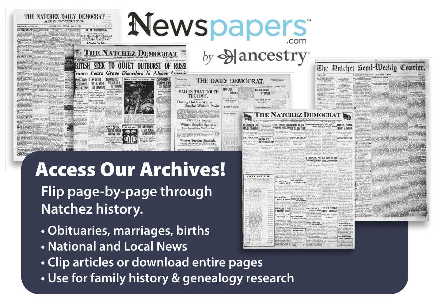 Newspaper Archives