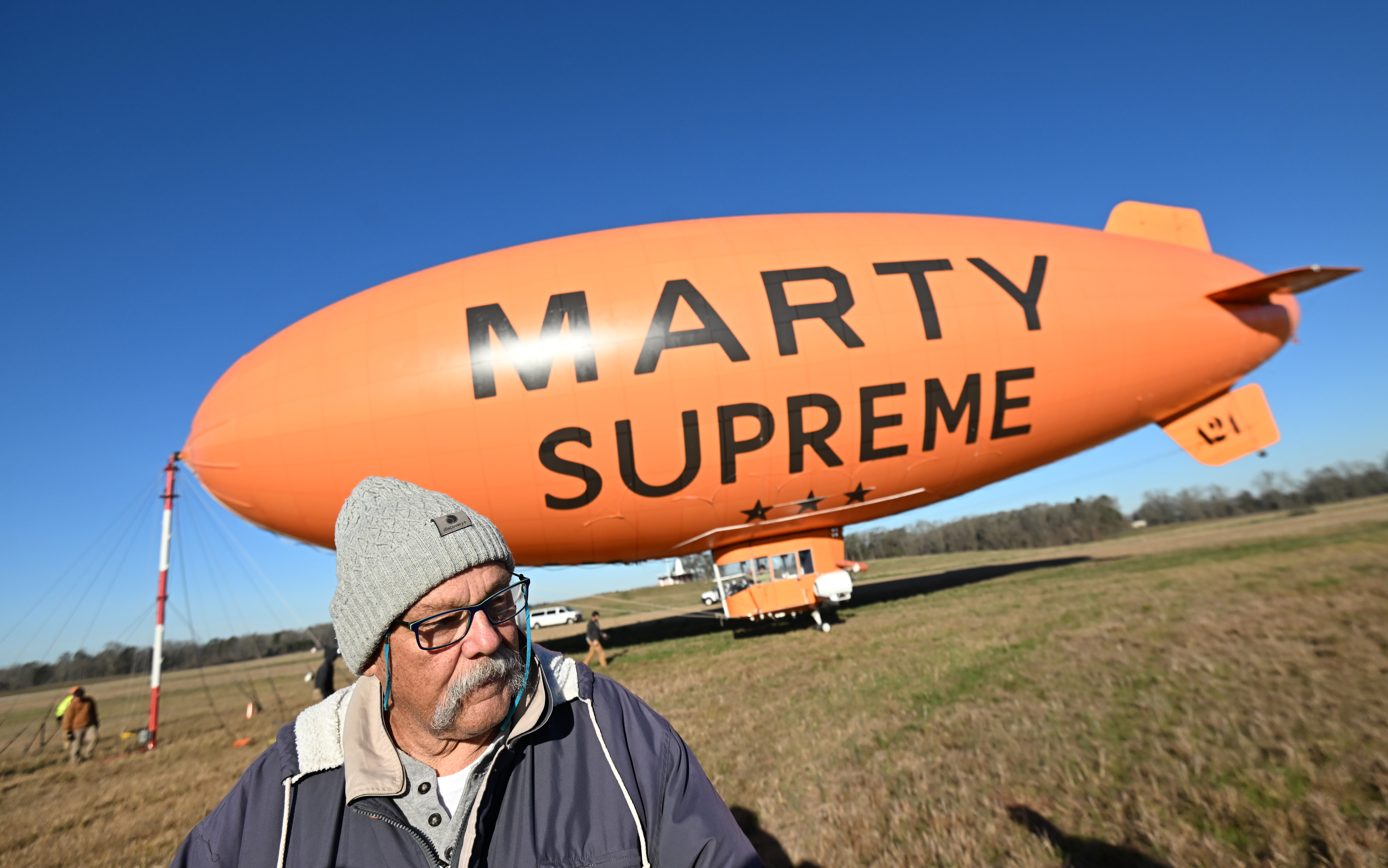 Rare opportunity: Up close and personal with a blimp