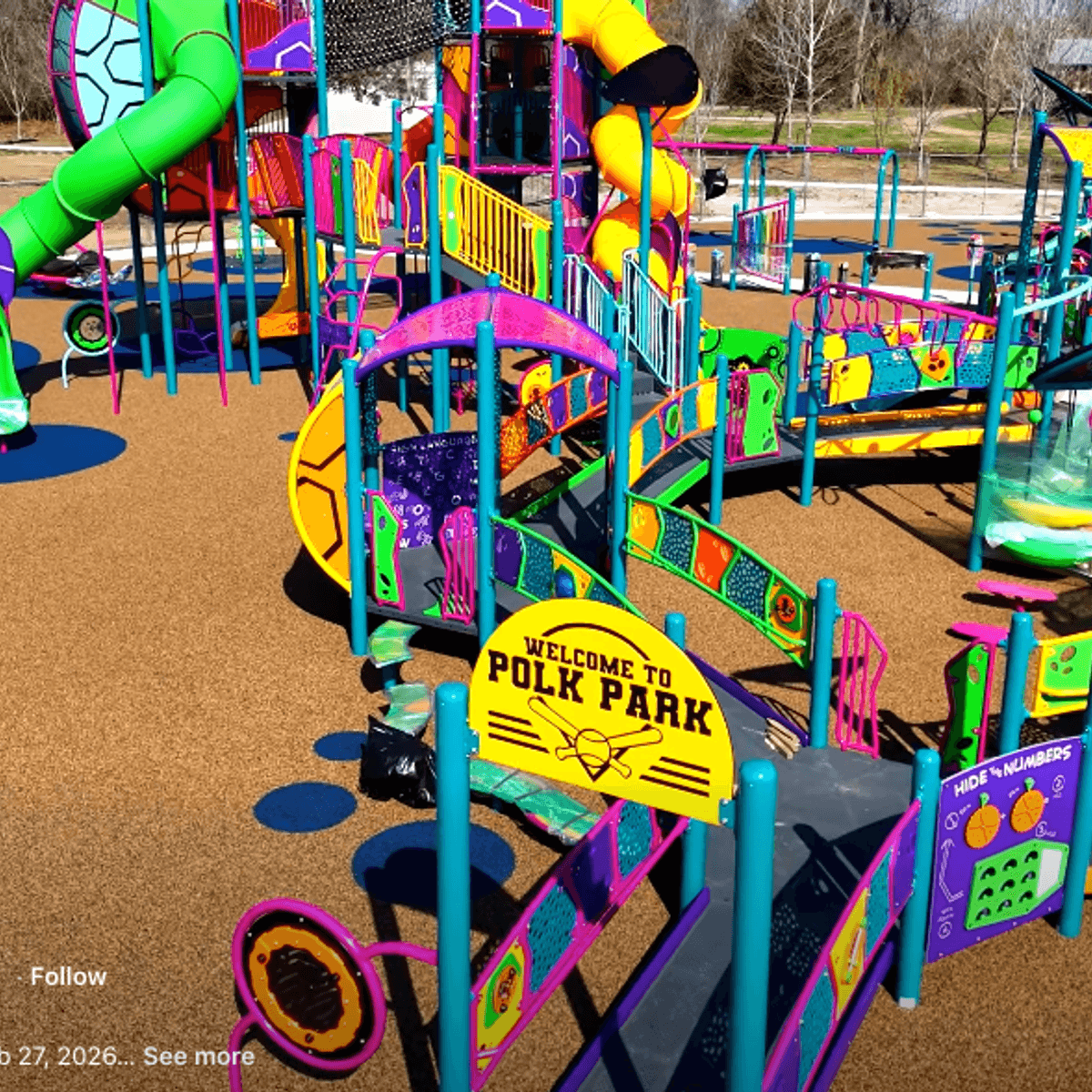 Vidalia's new playground is expected to be open around the f