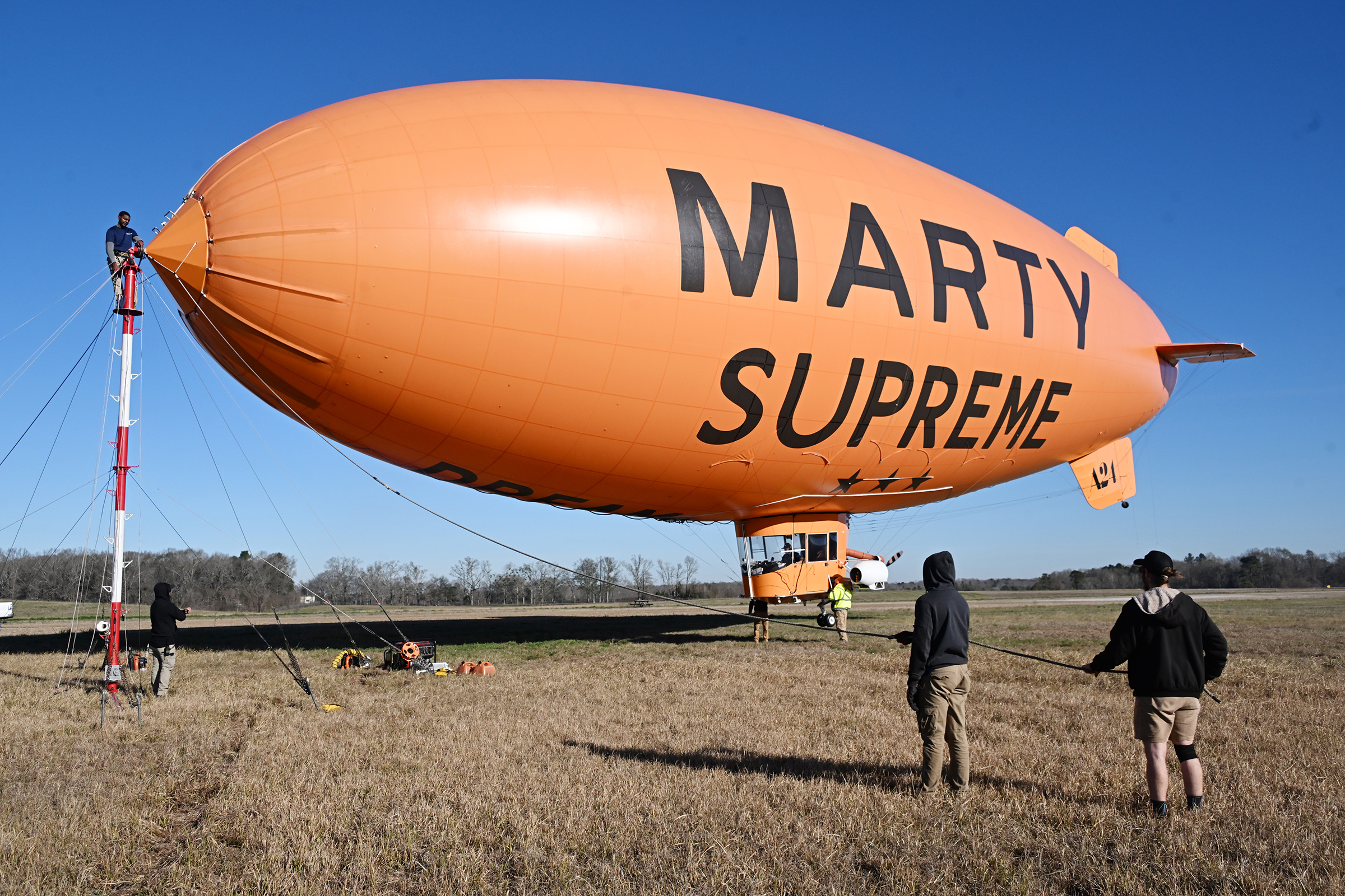 Rare opportunity: Up close and personal with a blimp