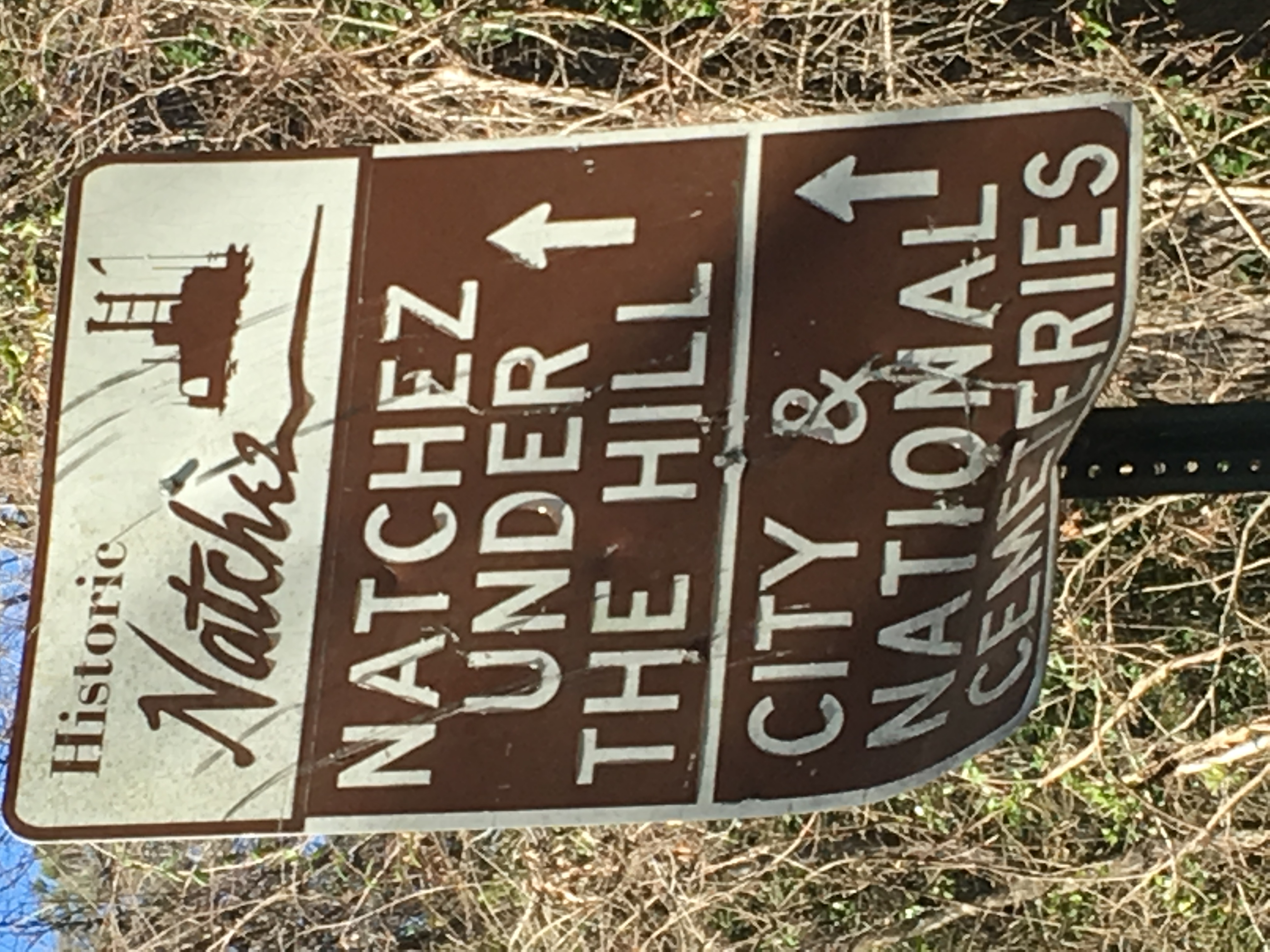 PLEASE FIX: Signage in the City of Natchez.