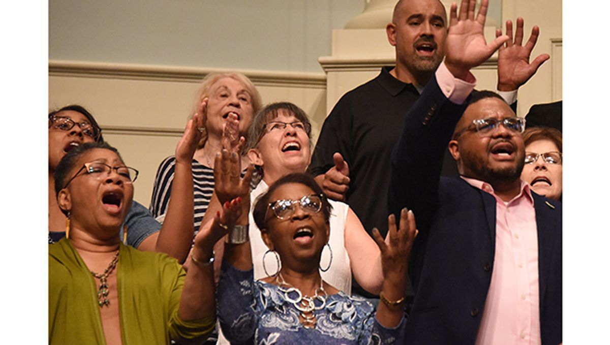 Unity Worship Service Program Lifted in Unity: Worship service celebrates community