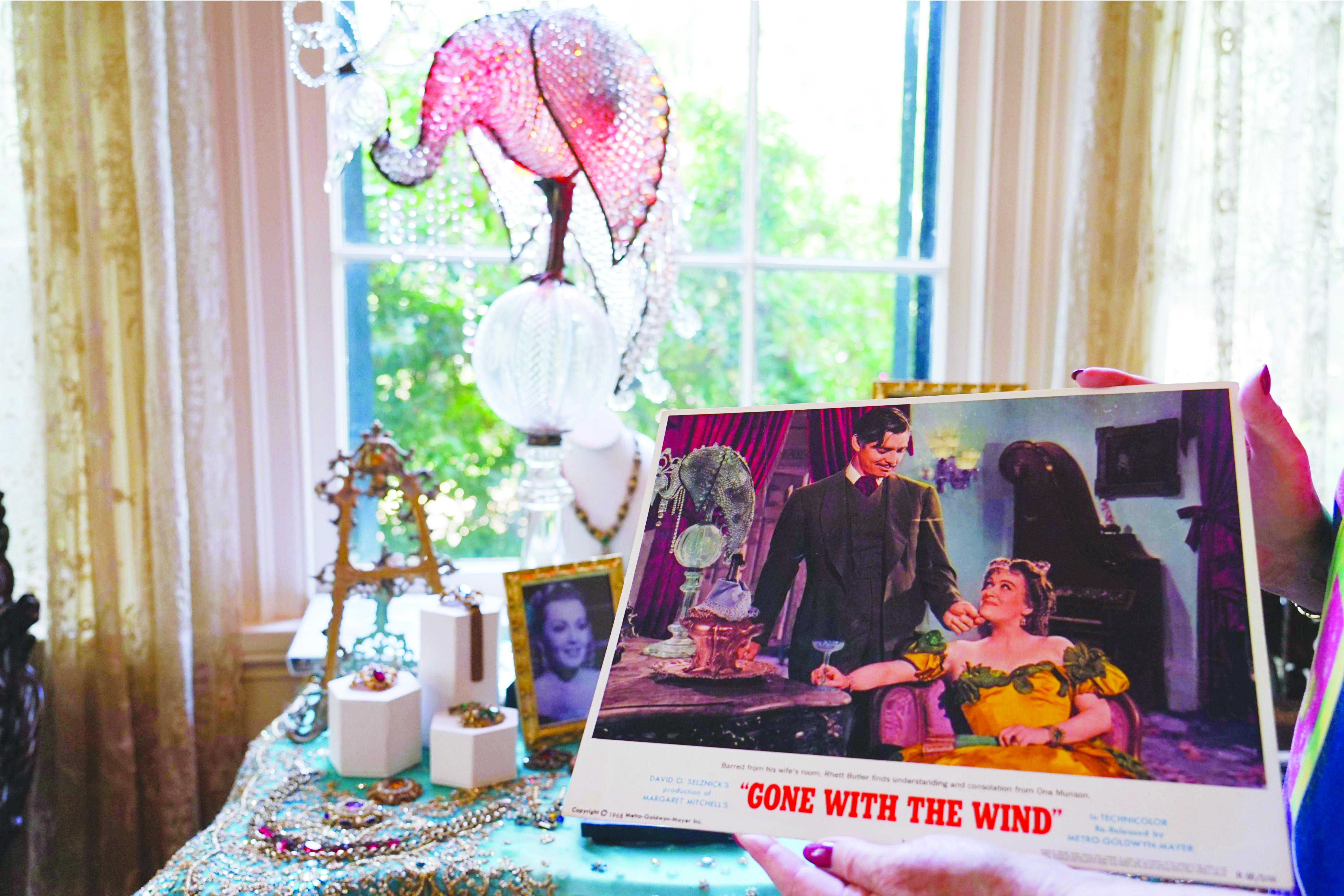 RESTORING BEAUTY: Hyland restores rare piece from 'Gone With the