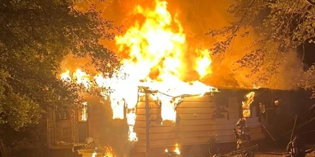 Fire destroys county home Thursday night