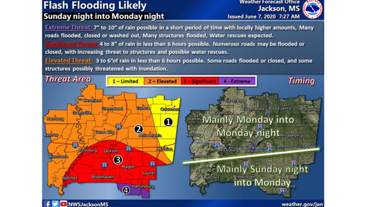 Rain, road flooding as Tropical Storm Cristobal draws closer