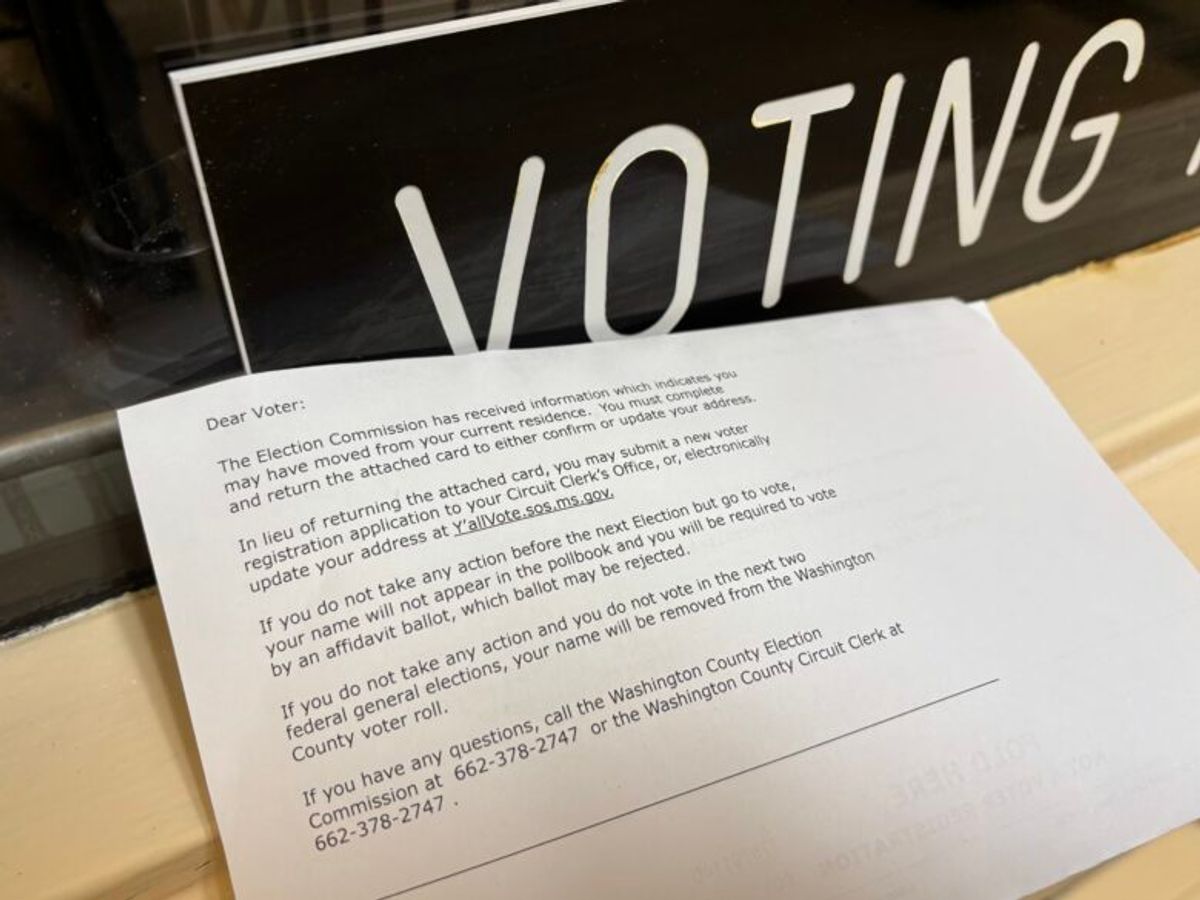 Secretary of state turned to unverified credit data to check voters’ addresses for ‘election integri...