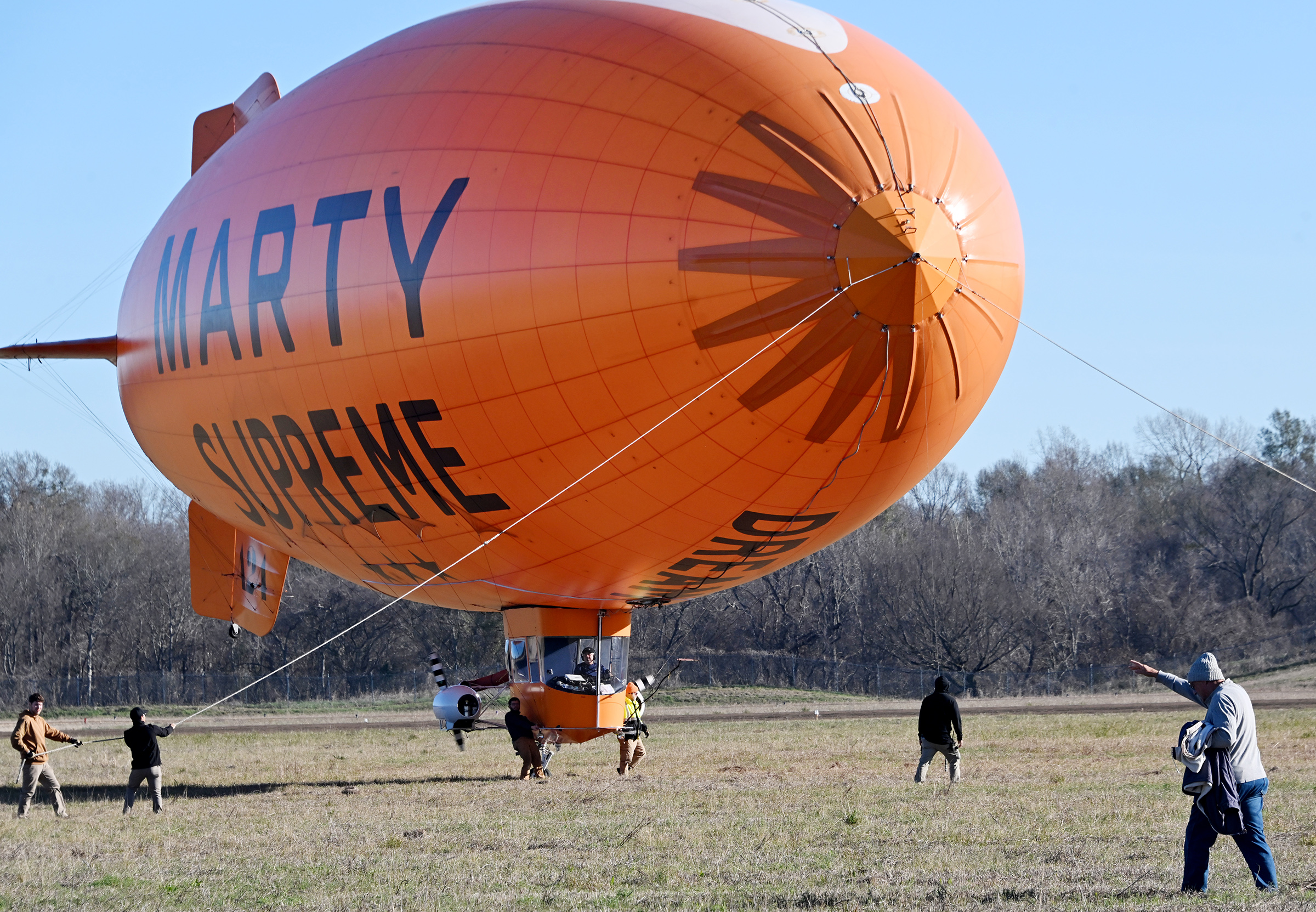 Rare opportunity: Up close and personal with a blimp