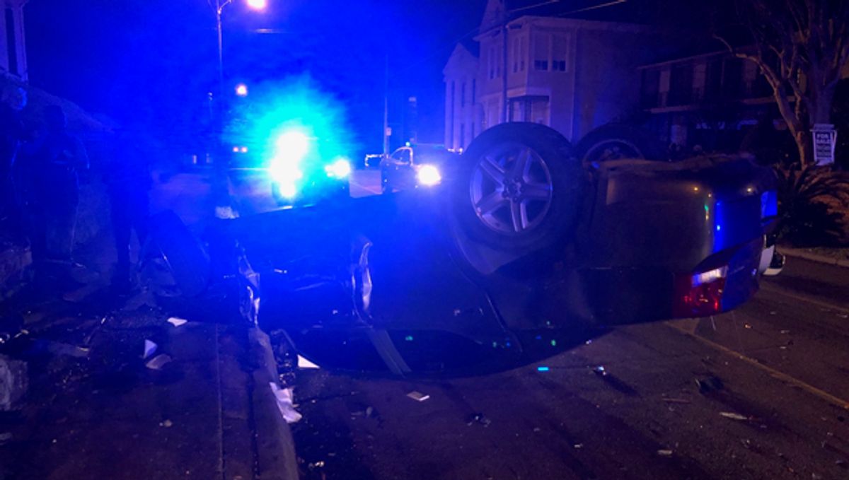 Drunk driver crashes into sheriff deputy's vehicle Sunday mo...