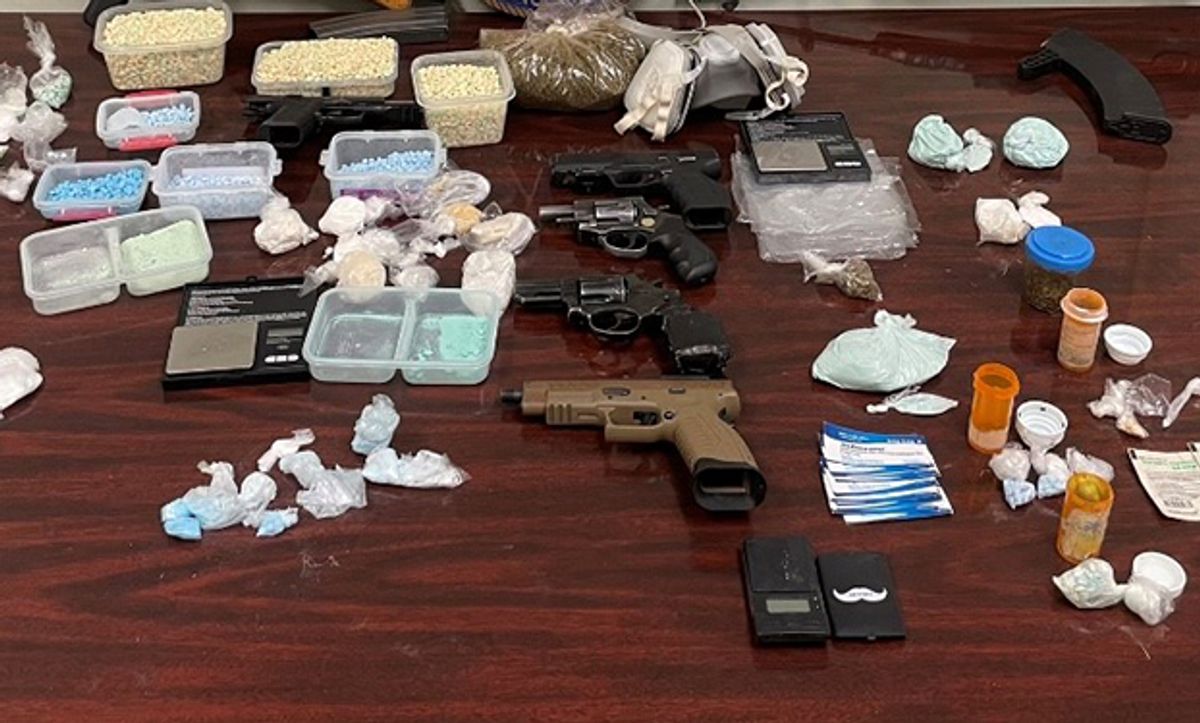 Drug bust nets 12,000 pills, four arrests for trafficking fe...