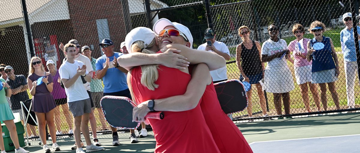 Pickleball community celebrates opening of new courts after ...