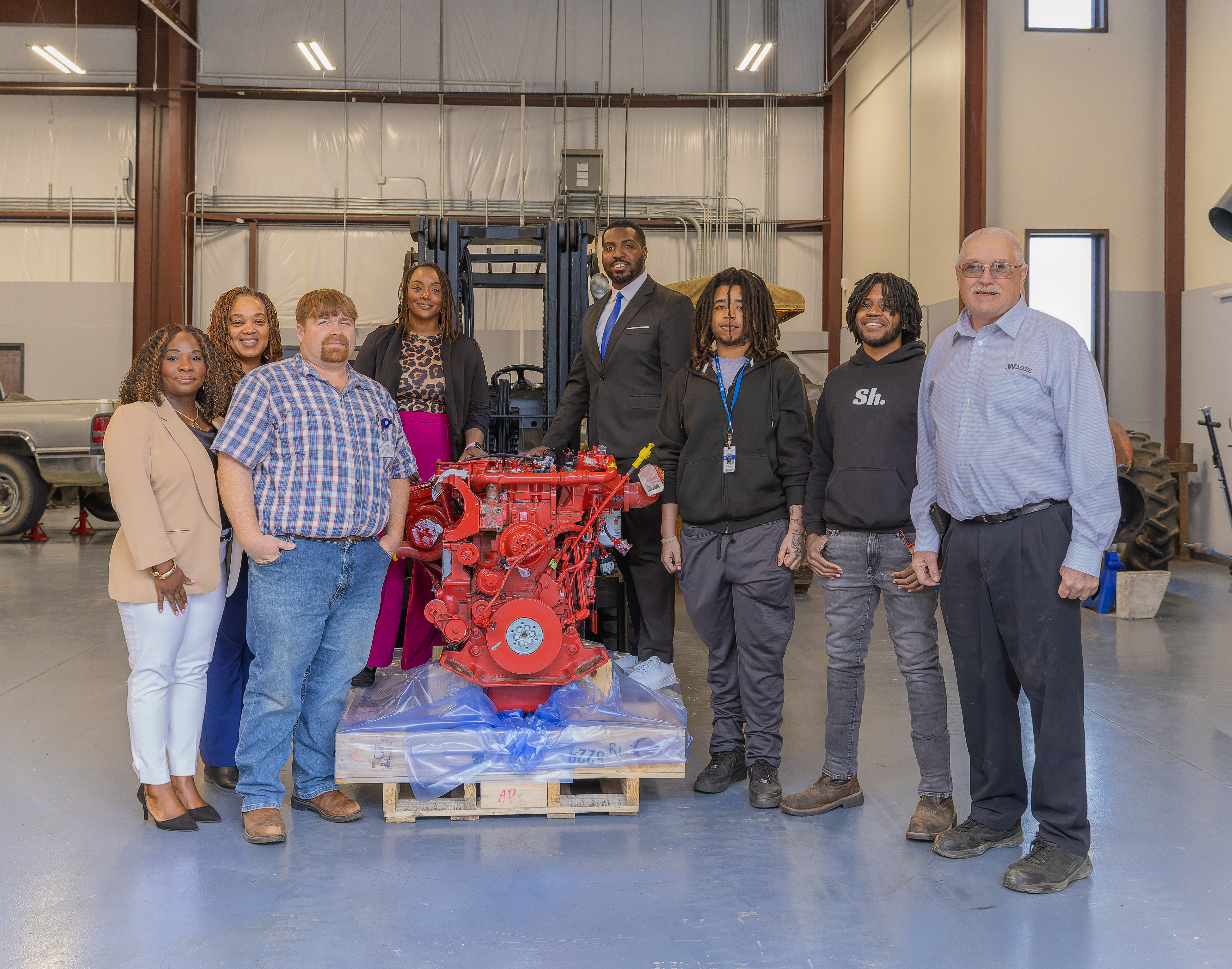 Co-Lin's diesel program receives large engine donation from Waters