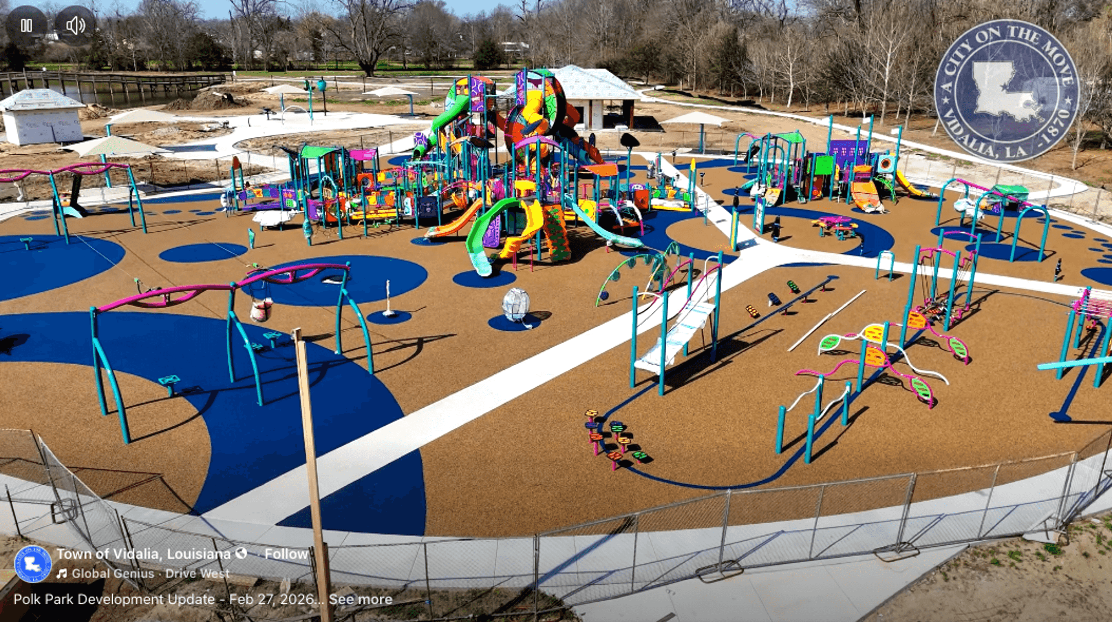 Vidalia mayor: Louisiana's largest inclusive playground will