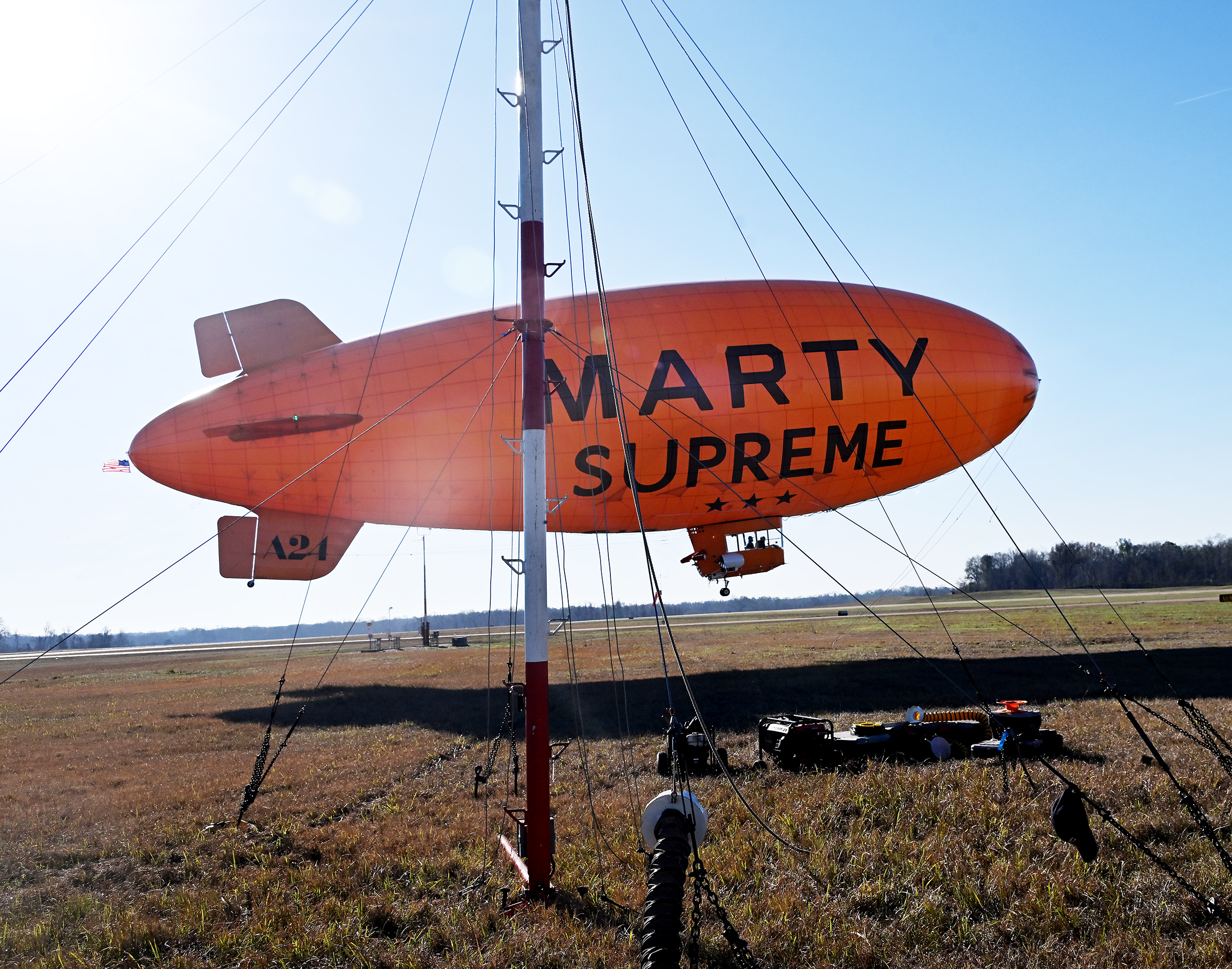 Rare opportunity: Up close and personal with a blimp
