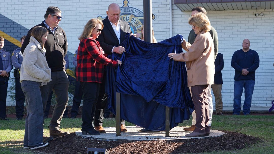 Memorial dedicated to honor late Kenneth Hedrick, former Con...