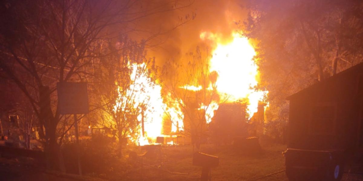 Husband and wife lose everything in house fire