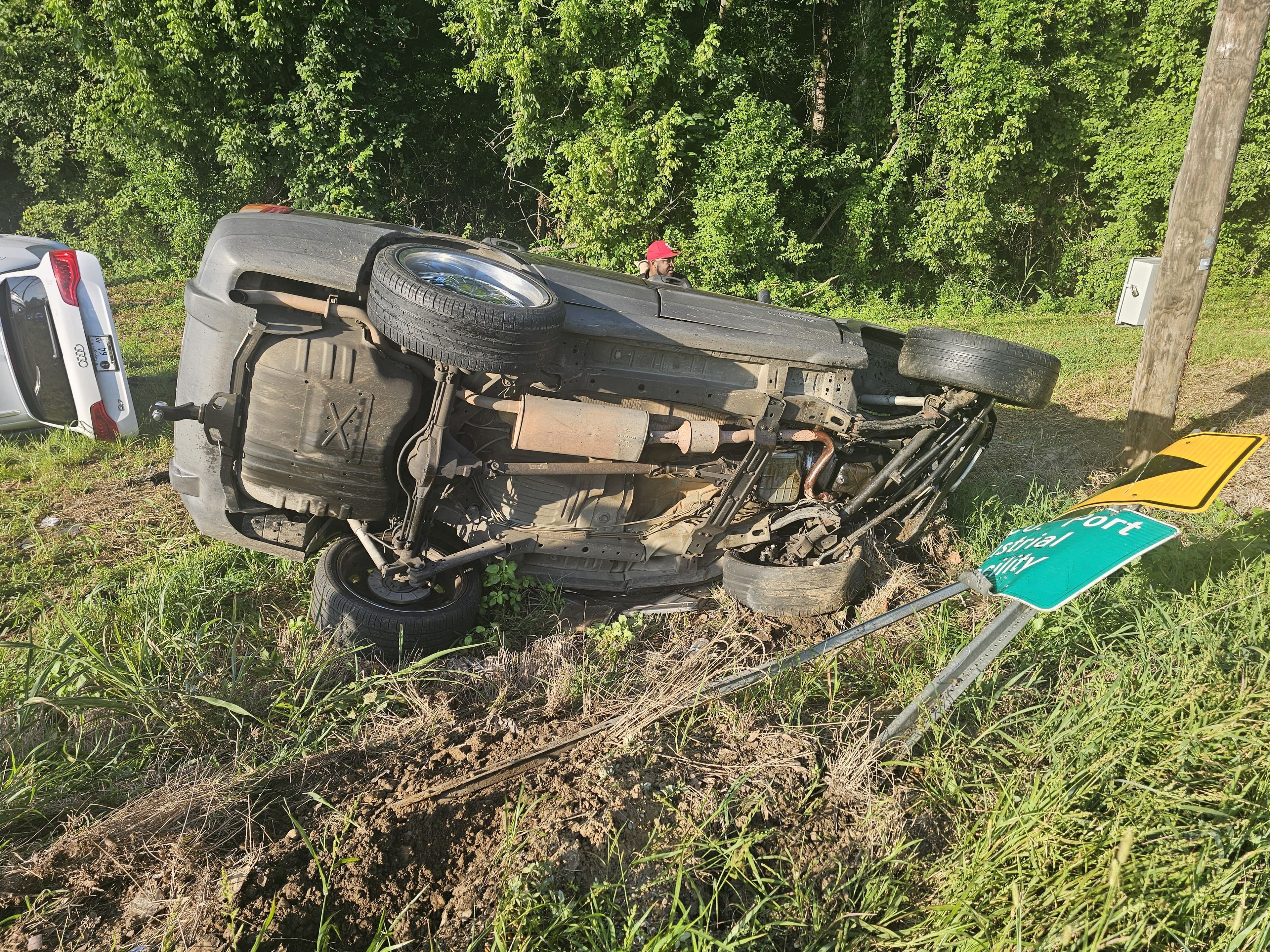 Multiple people injured in two-vehicle crash at Providence R