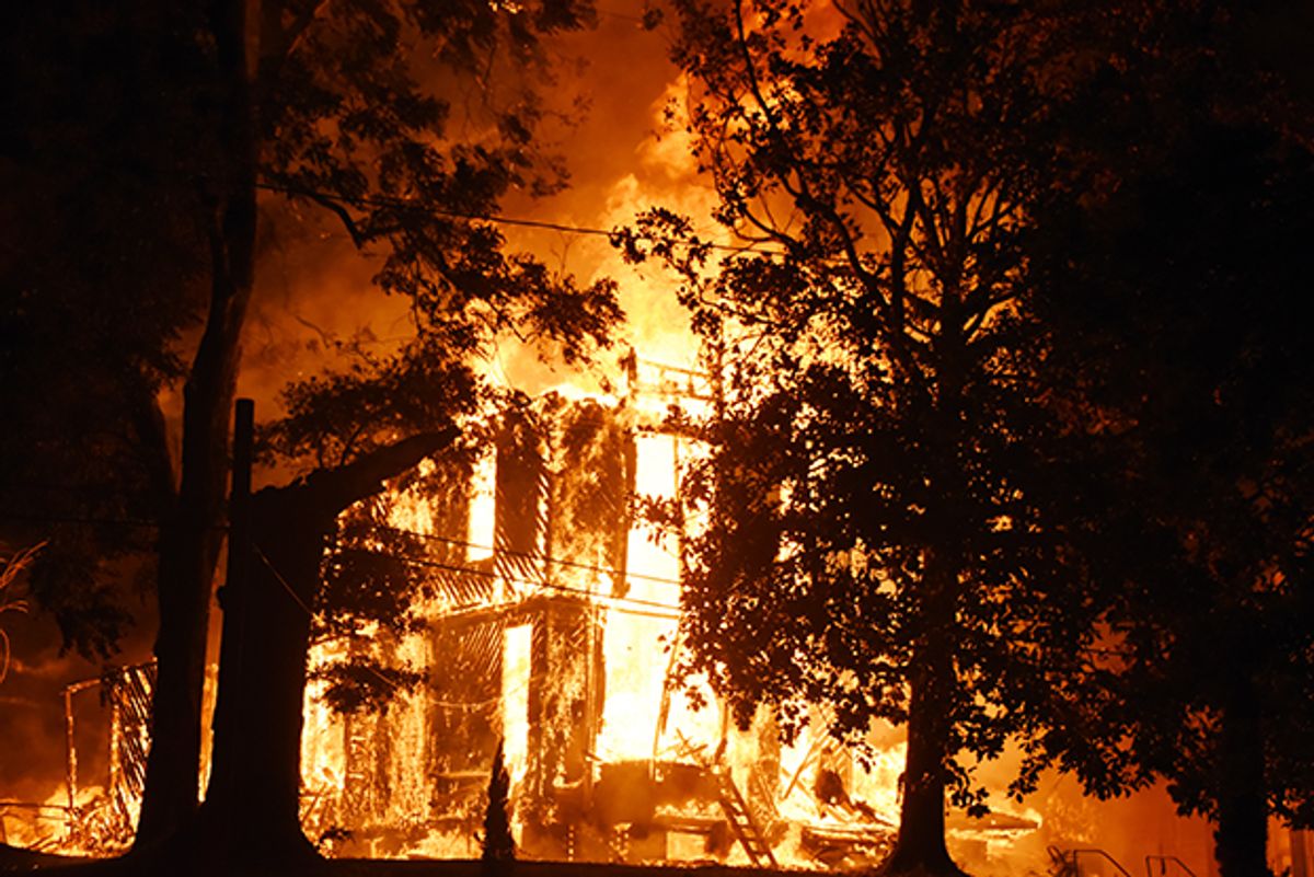 Firefighters battle large house fire in downtown Natchez
