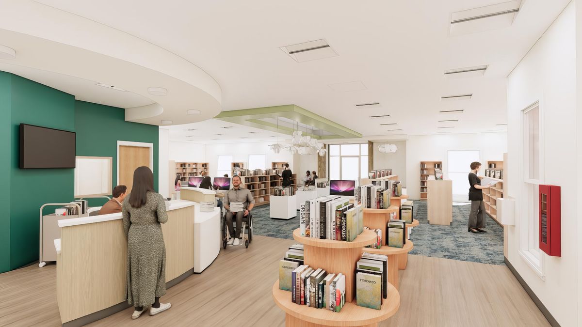Clayton library preps for reintroduction