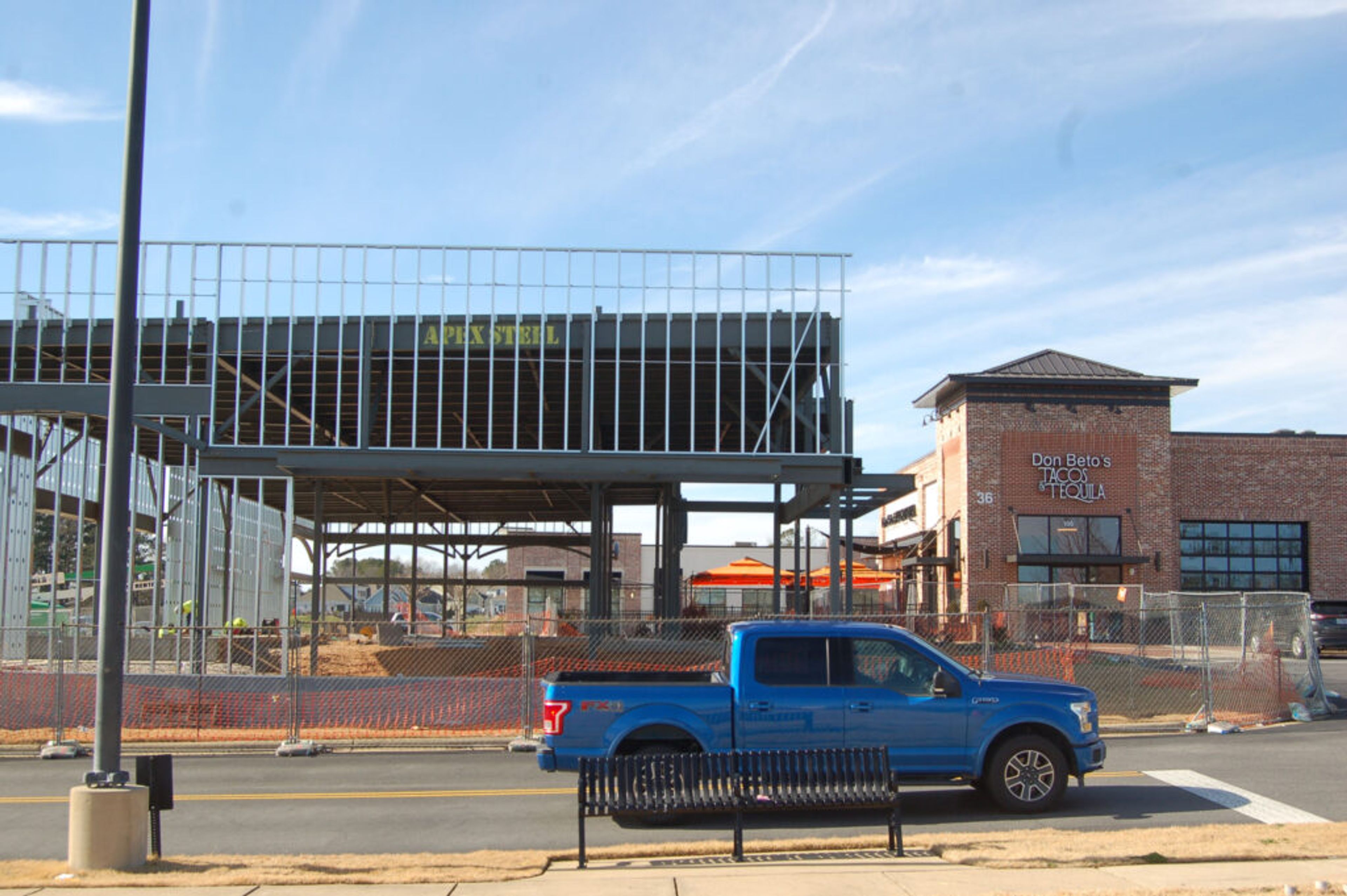 Fiores, an Italian eatery, is going up next door to Don Beto's Tacos & Tequila. Scott Bolejack | Johnstonian News