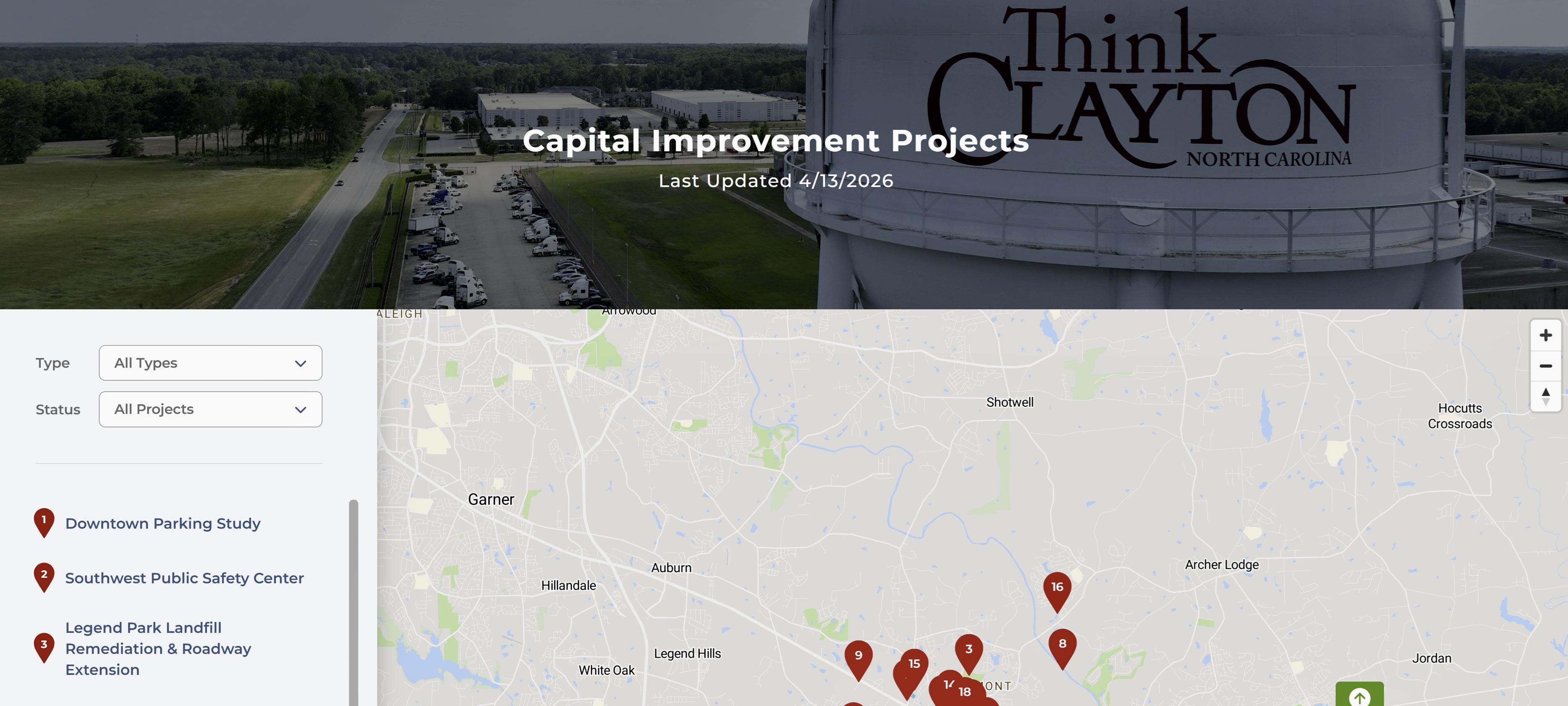 New Clayton Portal Gives Residents Real Time View Of Town Pr Asset Afa11c18 8d93 4b1e 8497 