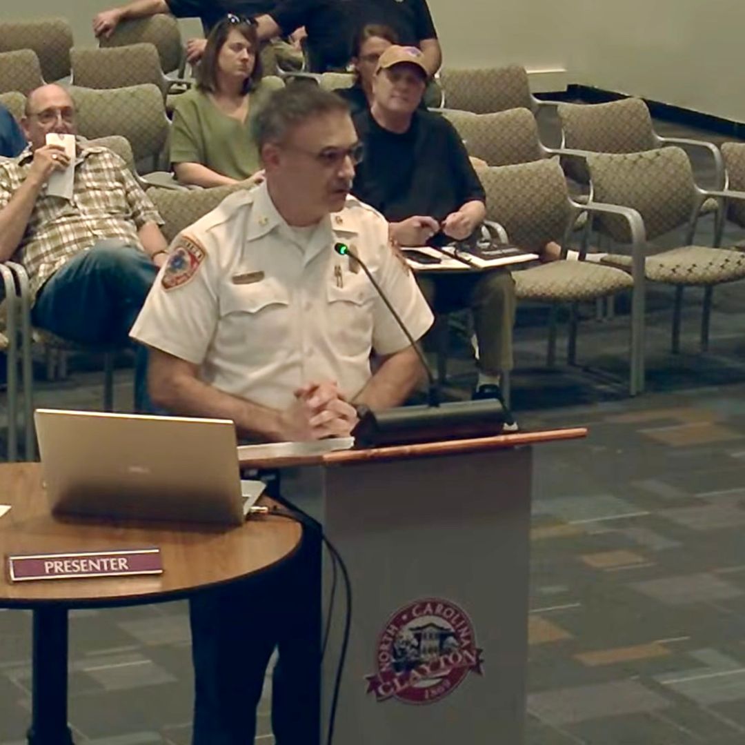 Clayton fire chief gives update on September truck crash