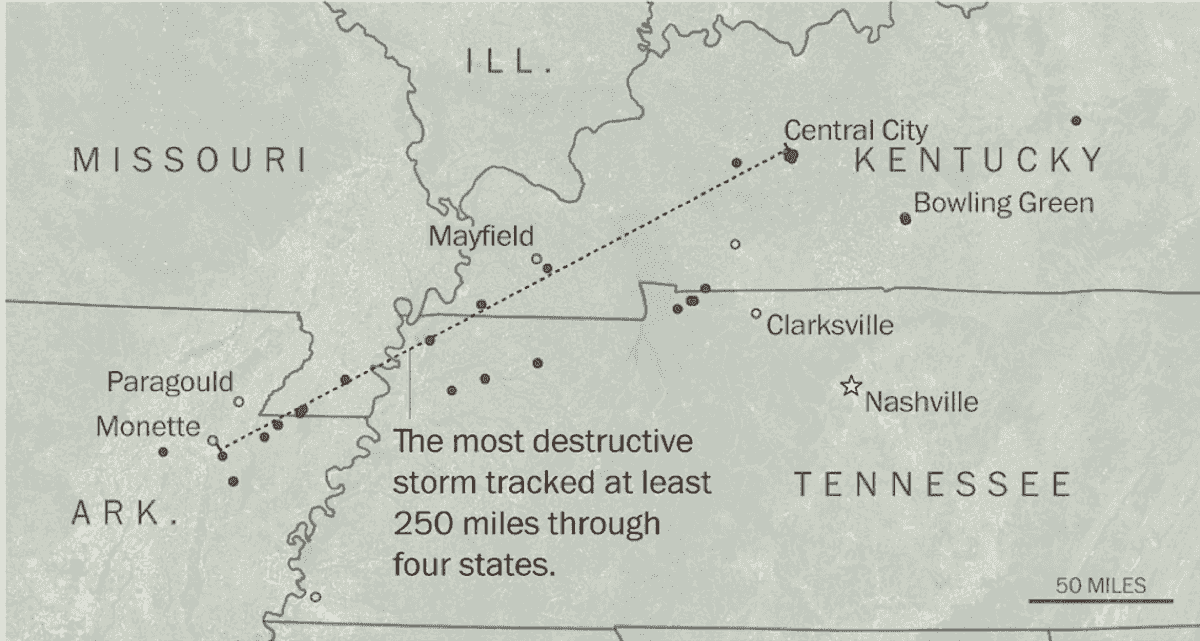 Recent tornadoes leave path of destruction across multiple s...