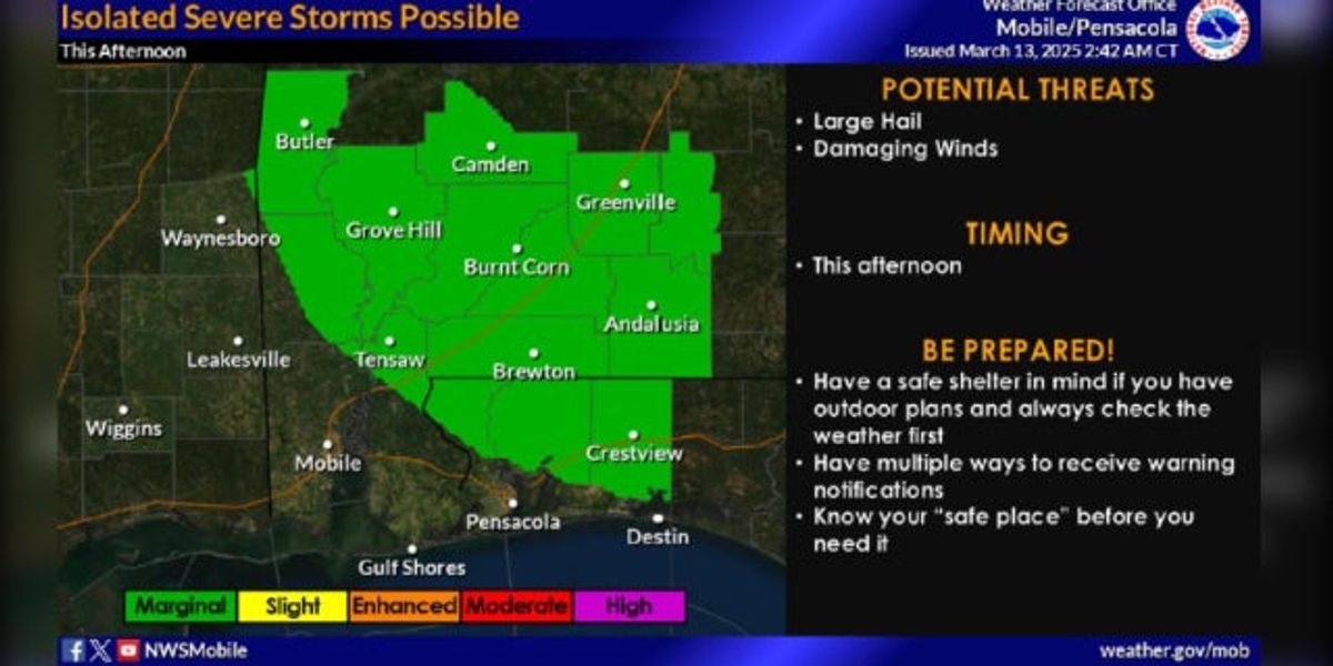 Multiple rounds severe storms expected