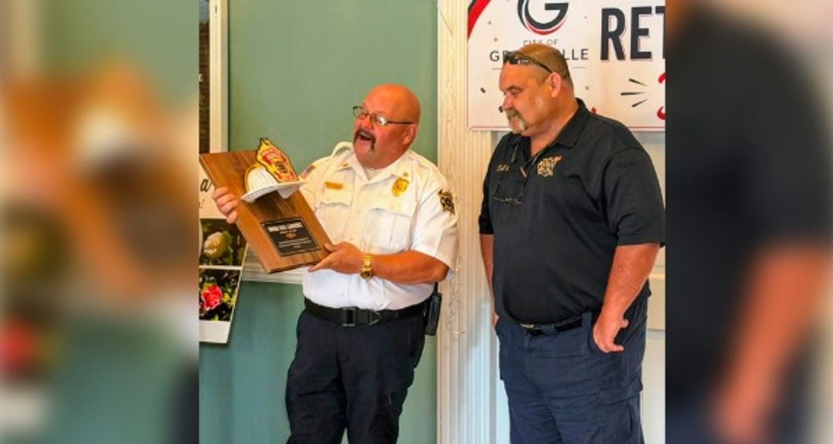 Lawrence honored for 24 years of service