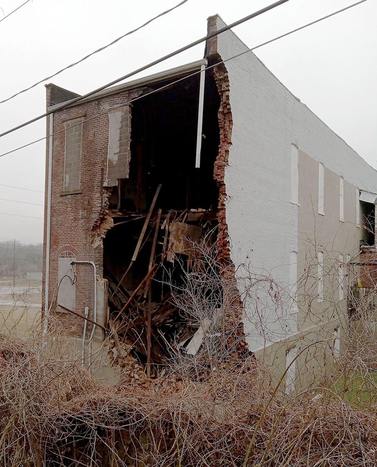 Fire, wall collapse at local pub late Friday night