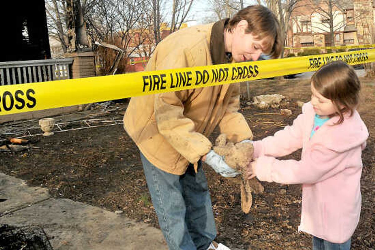 Family displaced after fire destroys home