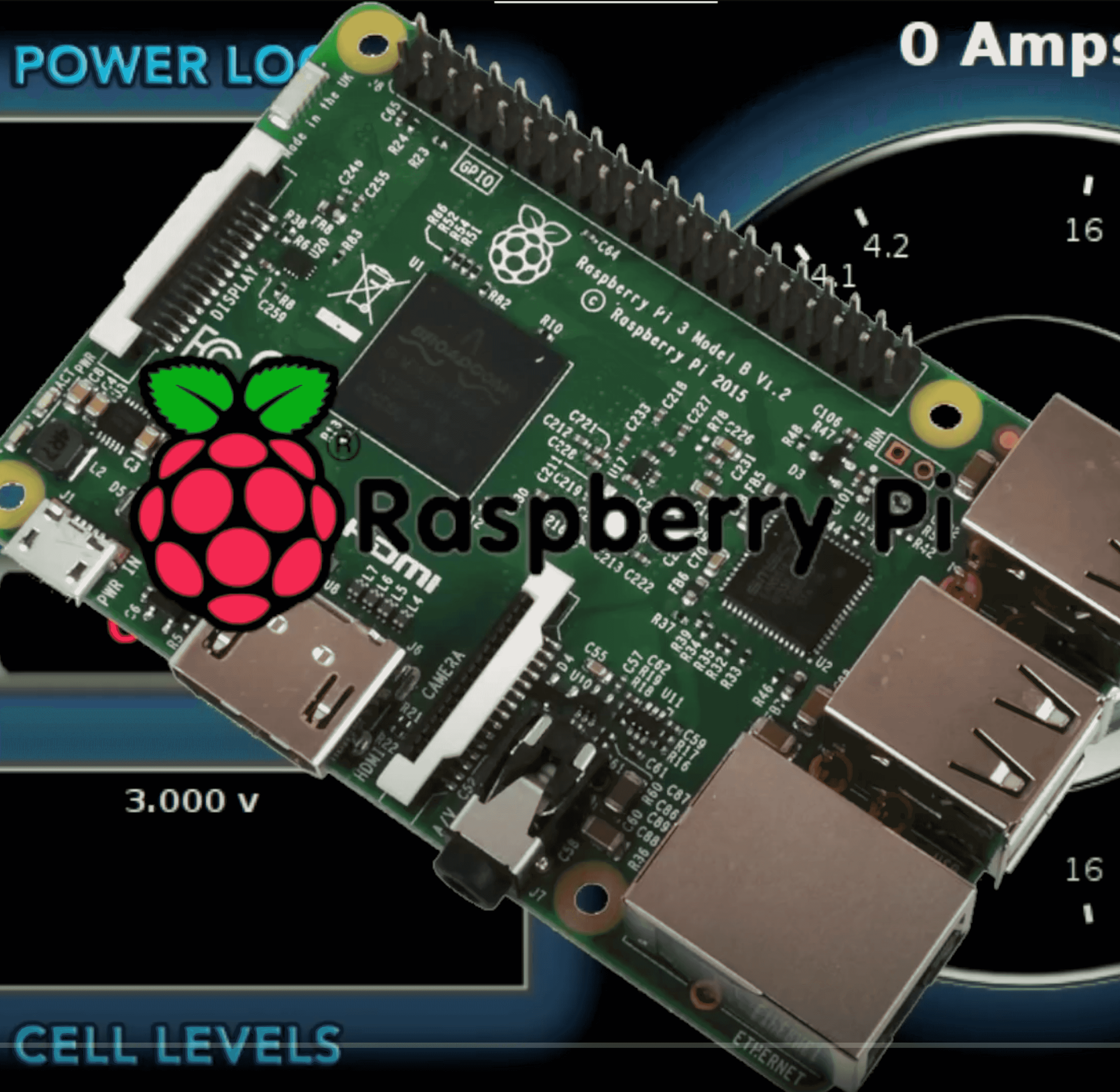 Raspberry Pi Battery Display Manual