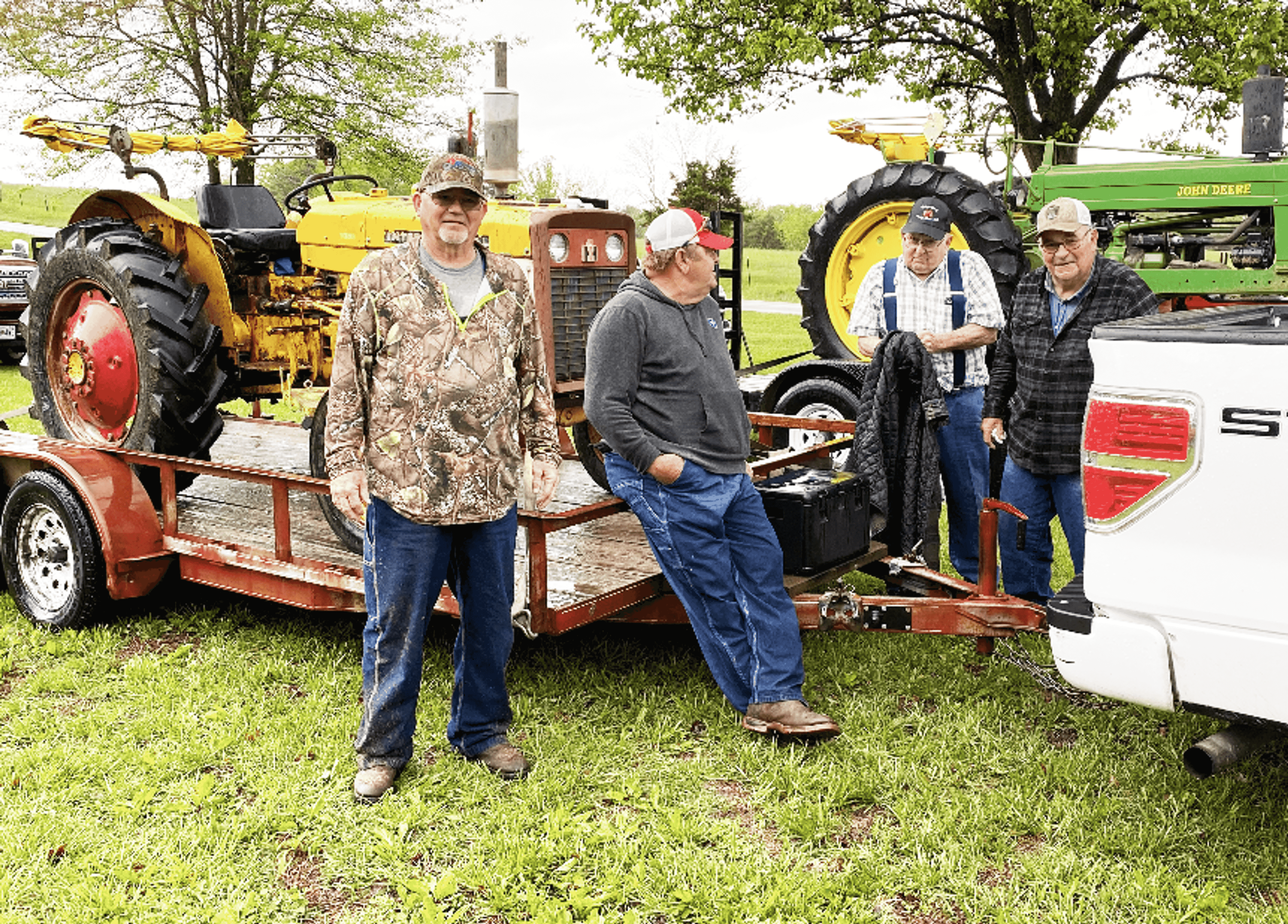 Rain Halts Bollinger County Antique Tractor Club's First Ride of the Season