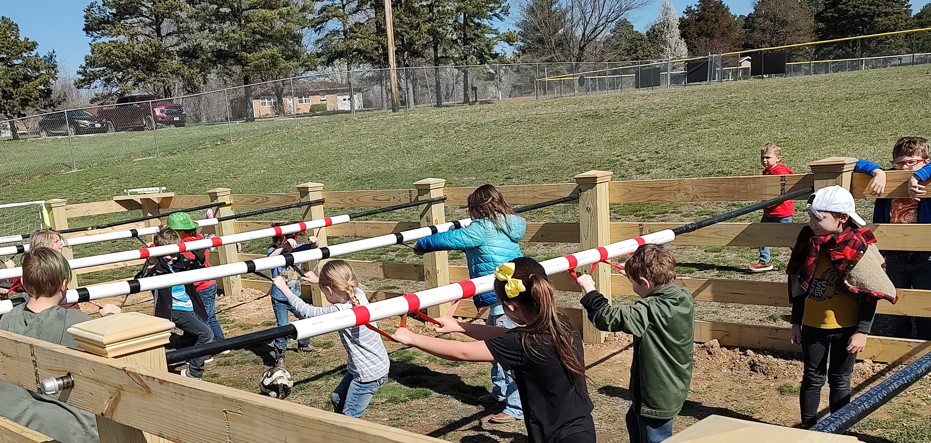 Meadow Heights Unveils Unique Human Foosball Court Thanks to Local Eag...
