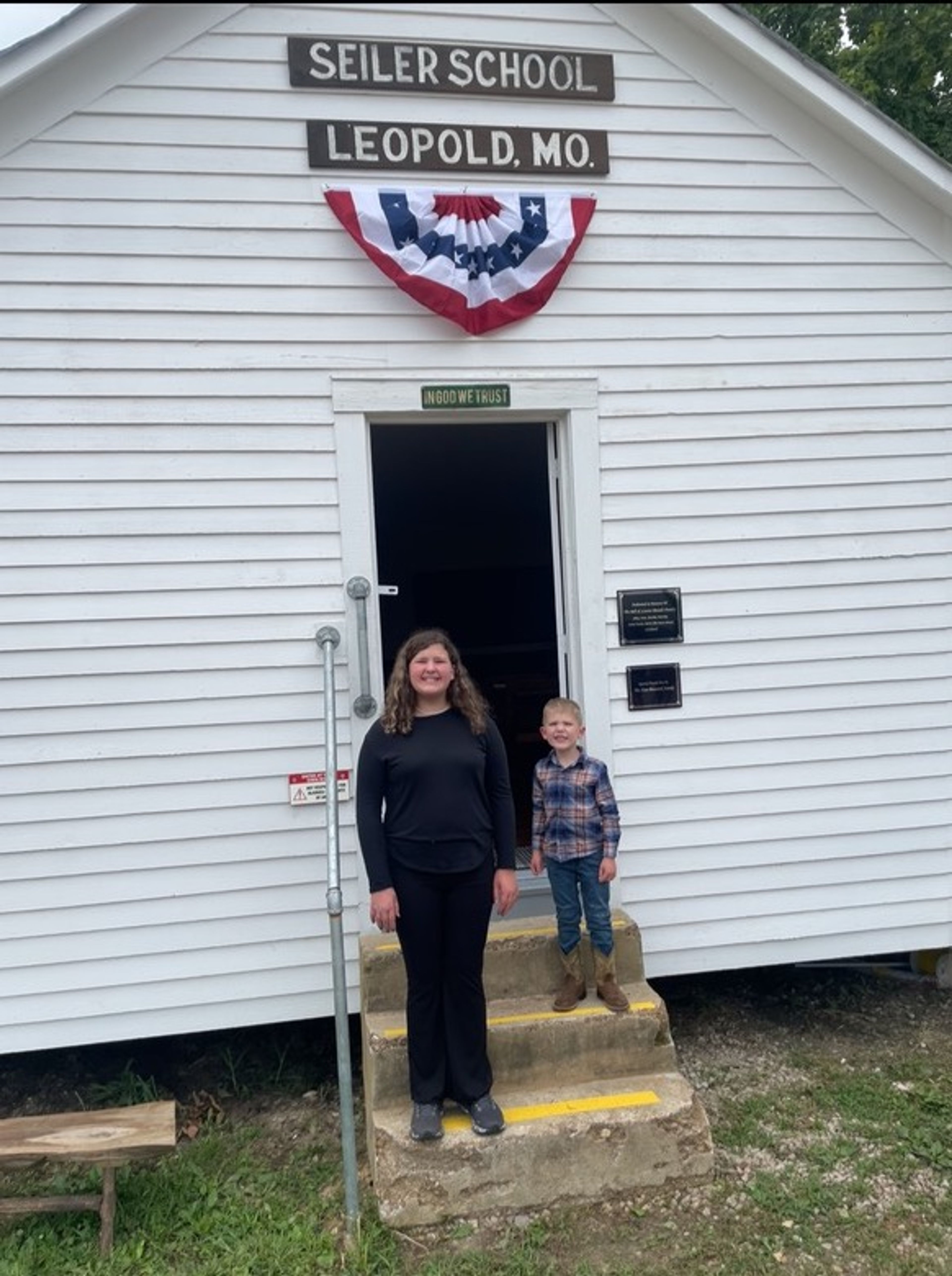 Rural schoolhouse restored, moved to Leopold