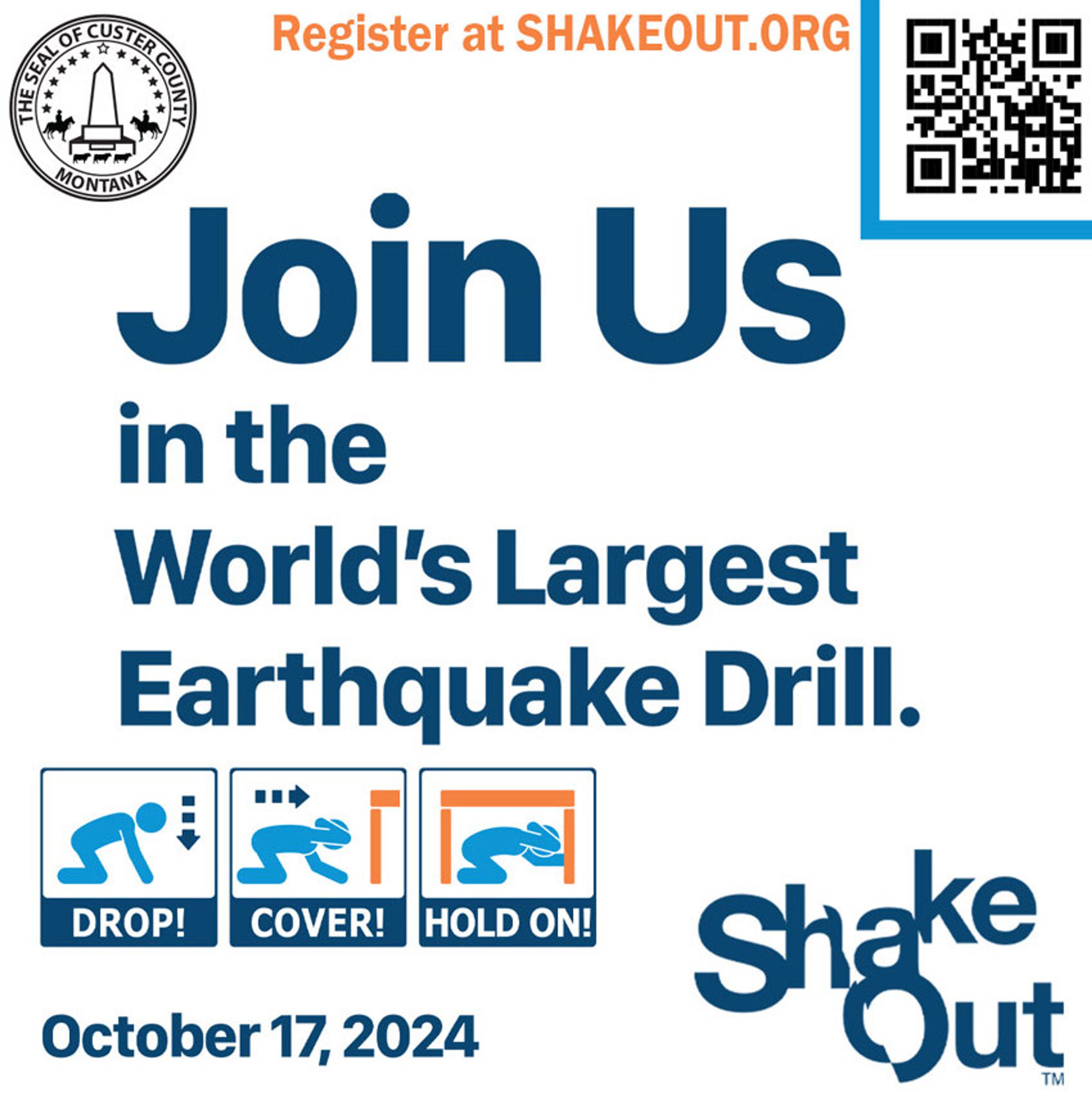 Are you prepared for an earthquake? Great ShakeOut is Thursday, Oct. 17