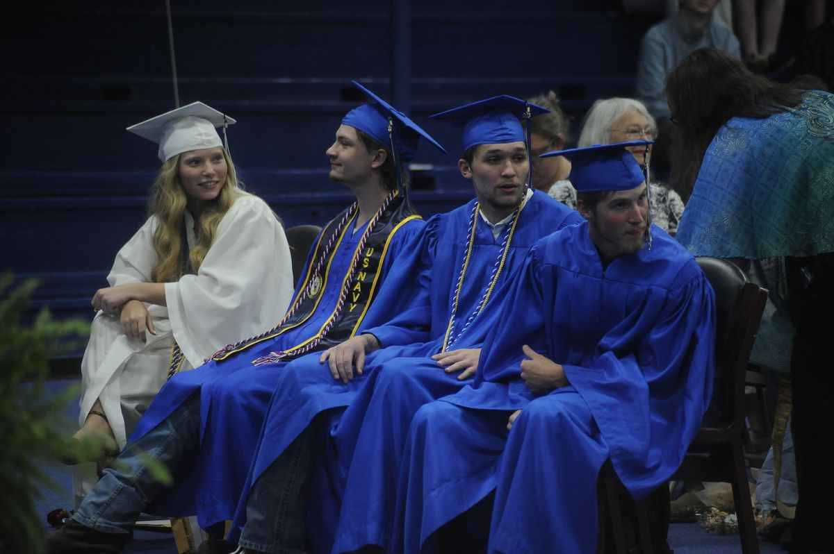 Leopold confers diplomas to nine seniors